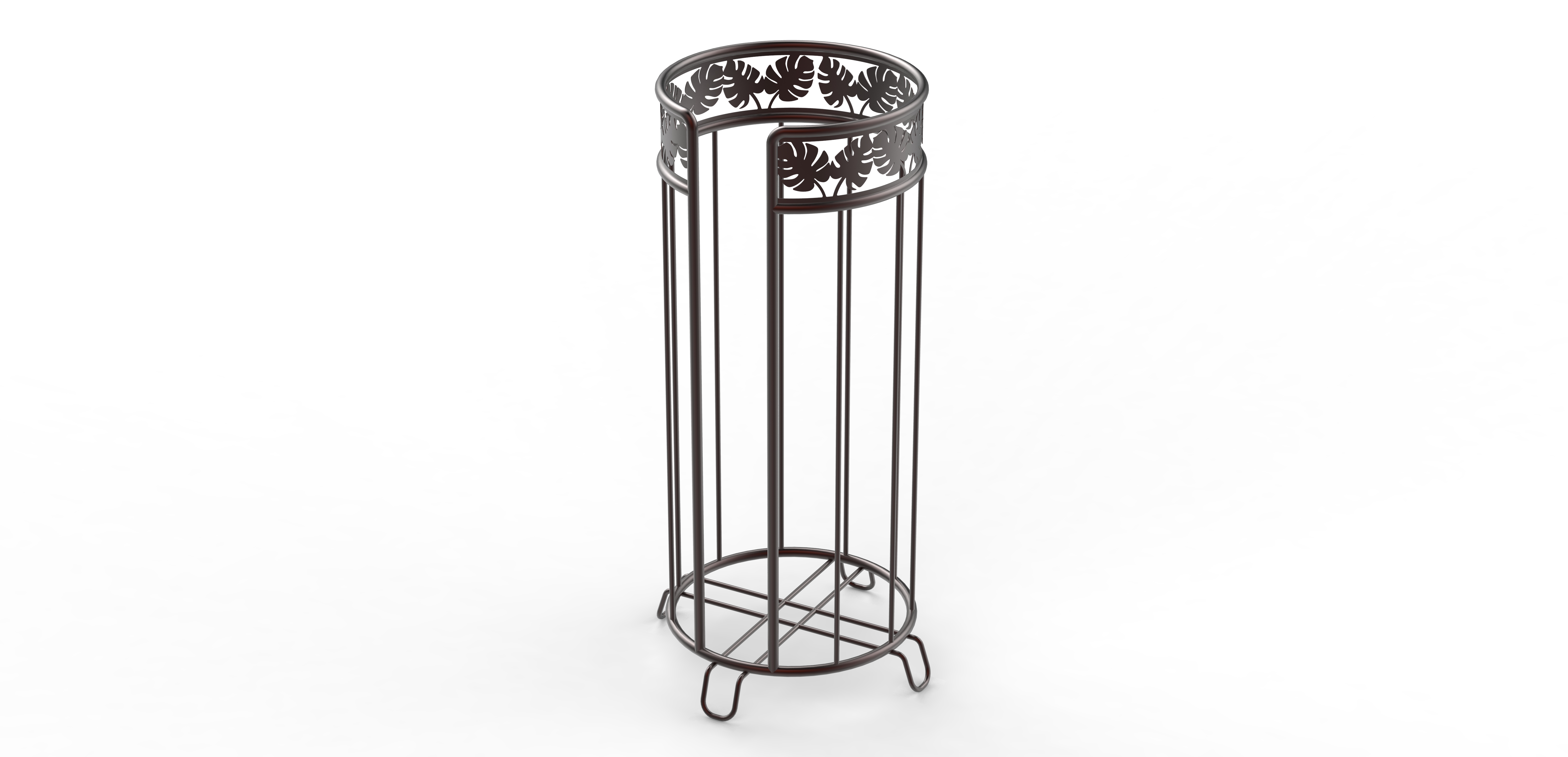 Iron bowl and dish rack，