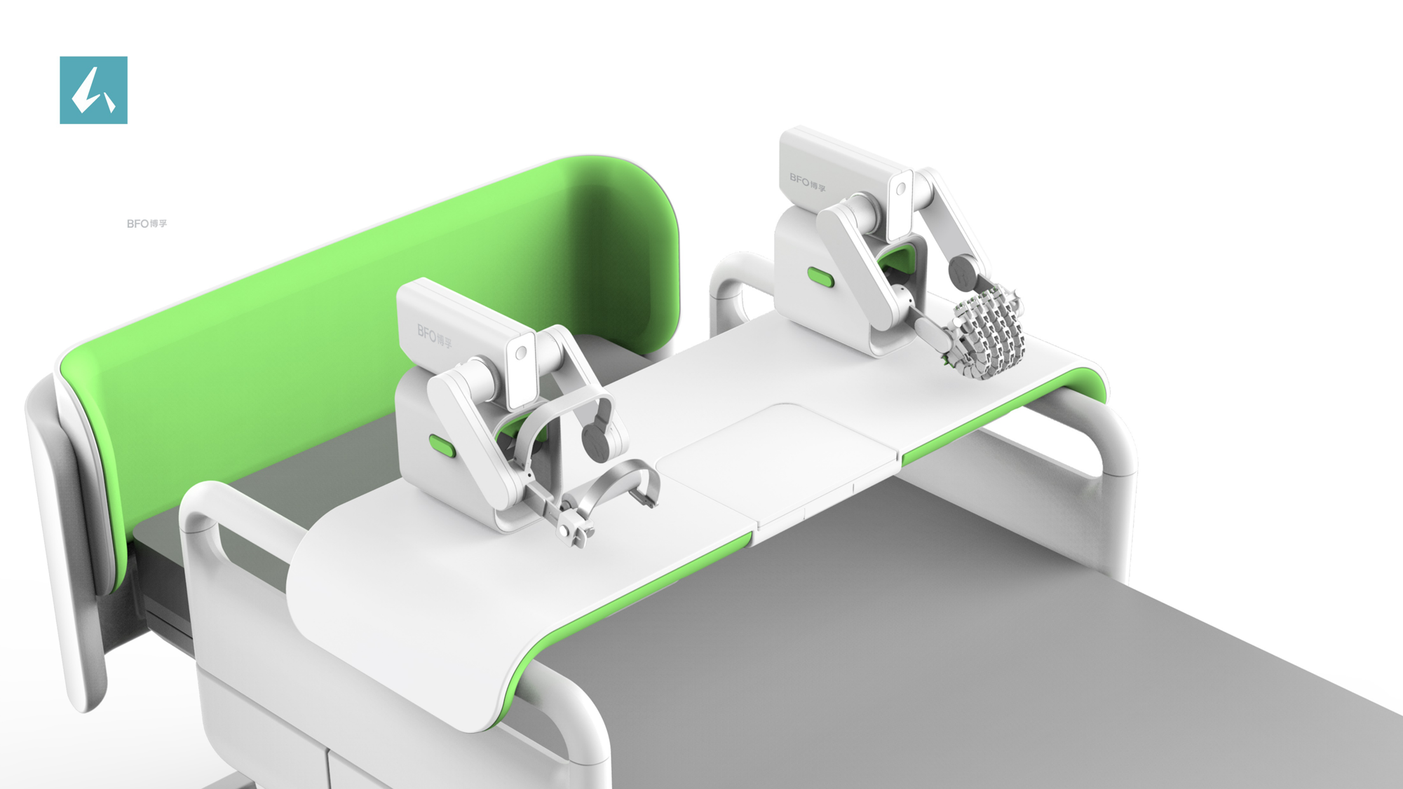 Health care，industrial design，medical apparatus and instruments，Finger wrist rehabilitation training，product design，Medical bed，