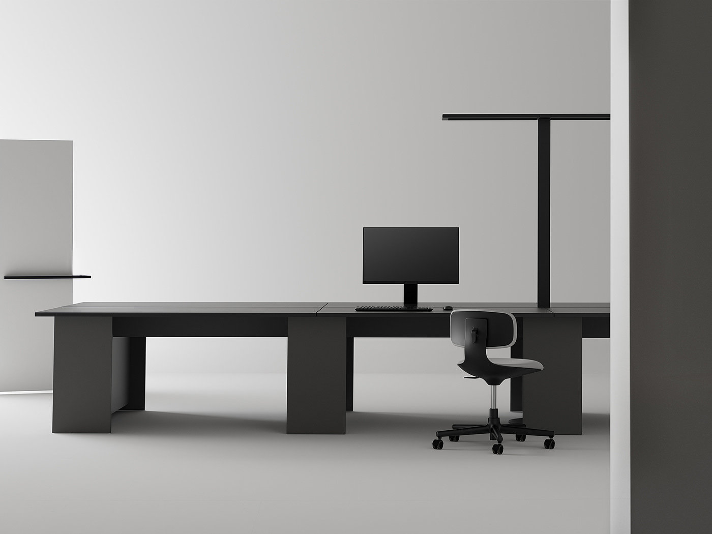 办公桌，简约，木制，实用，