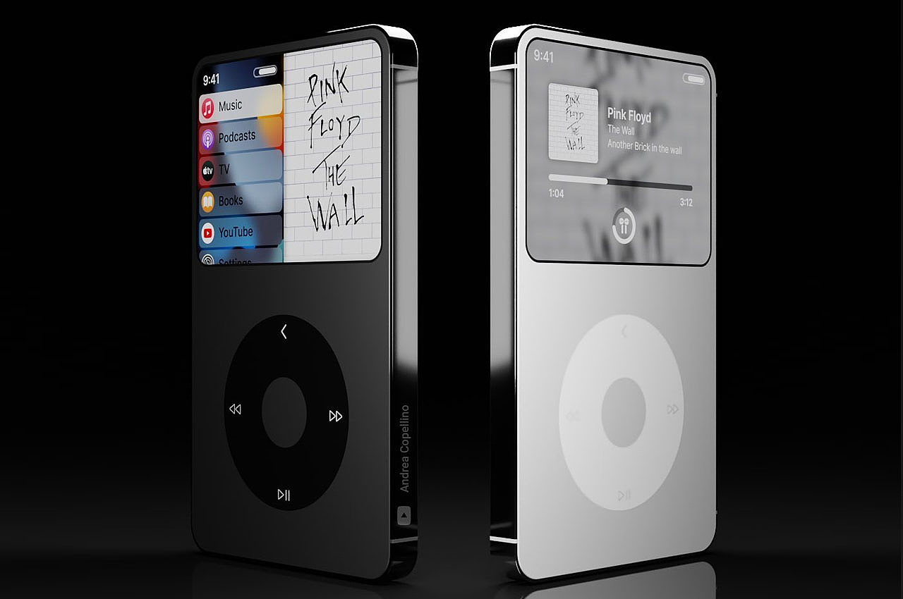 ipod，音乐播放器，apple，概念设计，