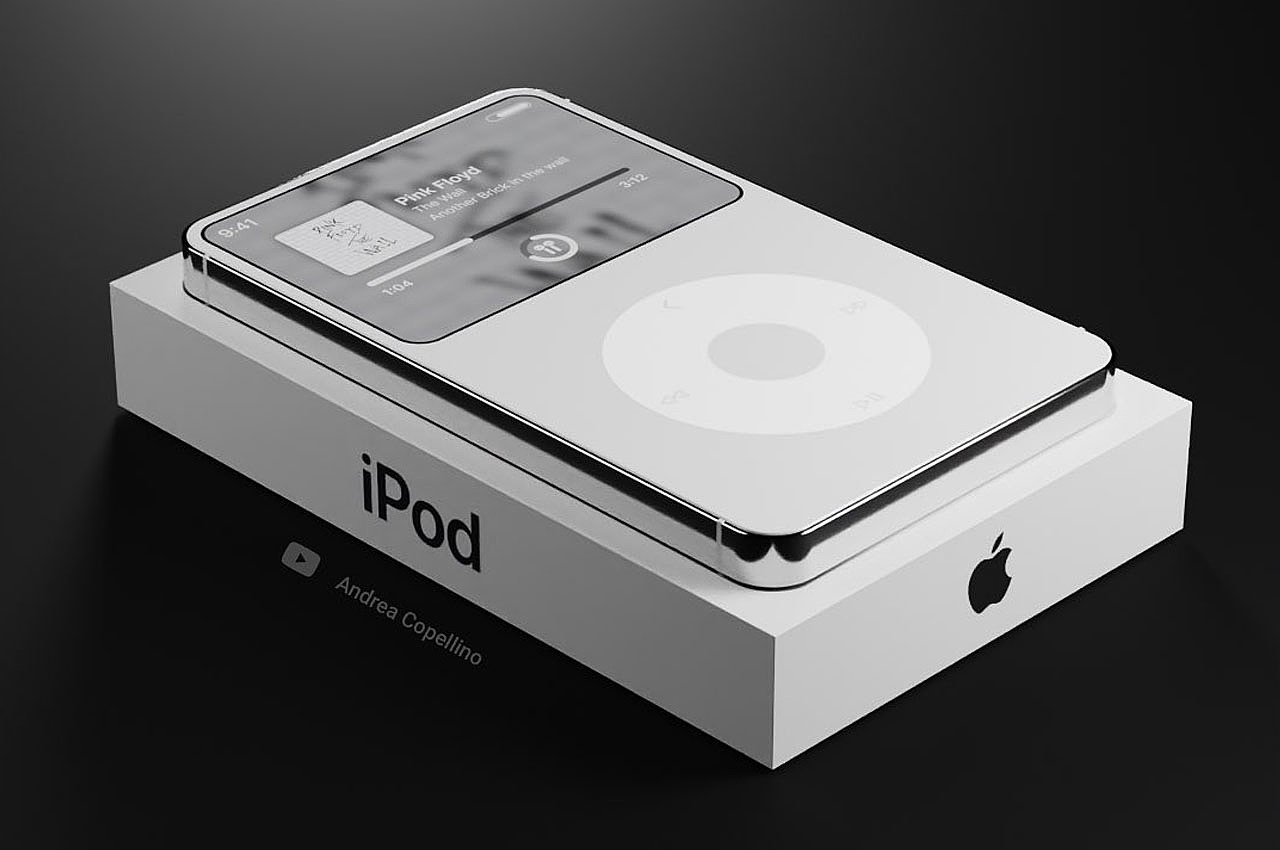 ipod，音乐播放器，apple，概念设计，