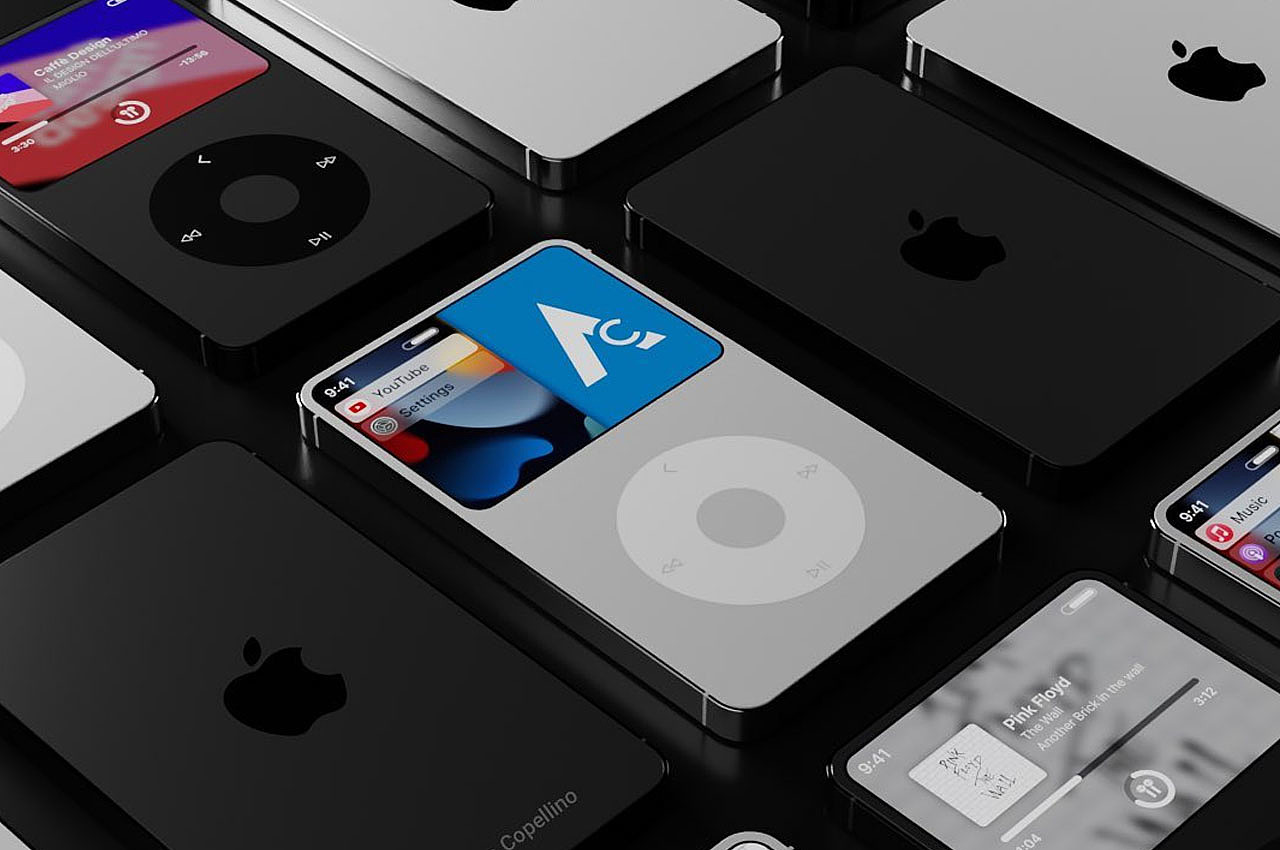 ipod，音乐播放器，apple，概念设计，