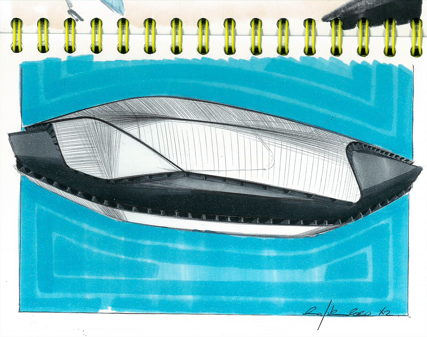 Hand drawn，Detail drawing，aircraft，