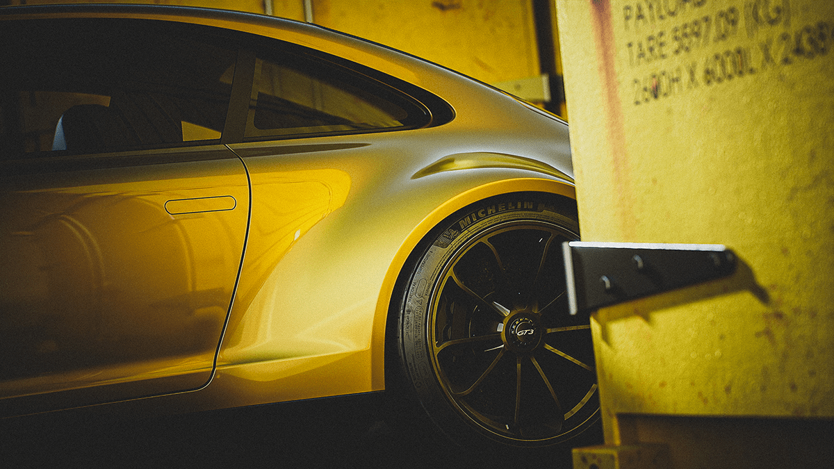 PORSCHE 930，Automobile design，vehicle，cgi，Render，