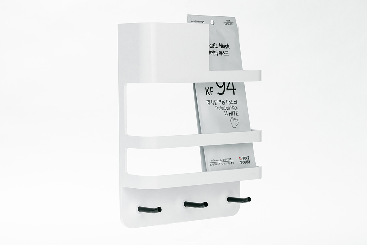 Storage，Shelf，magnet，white，Simplicity，