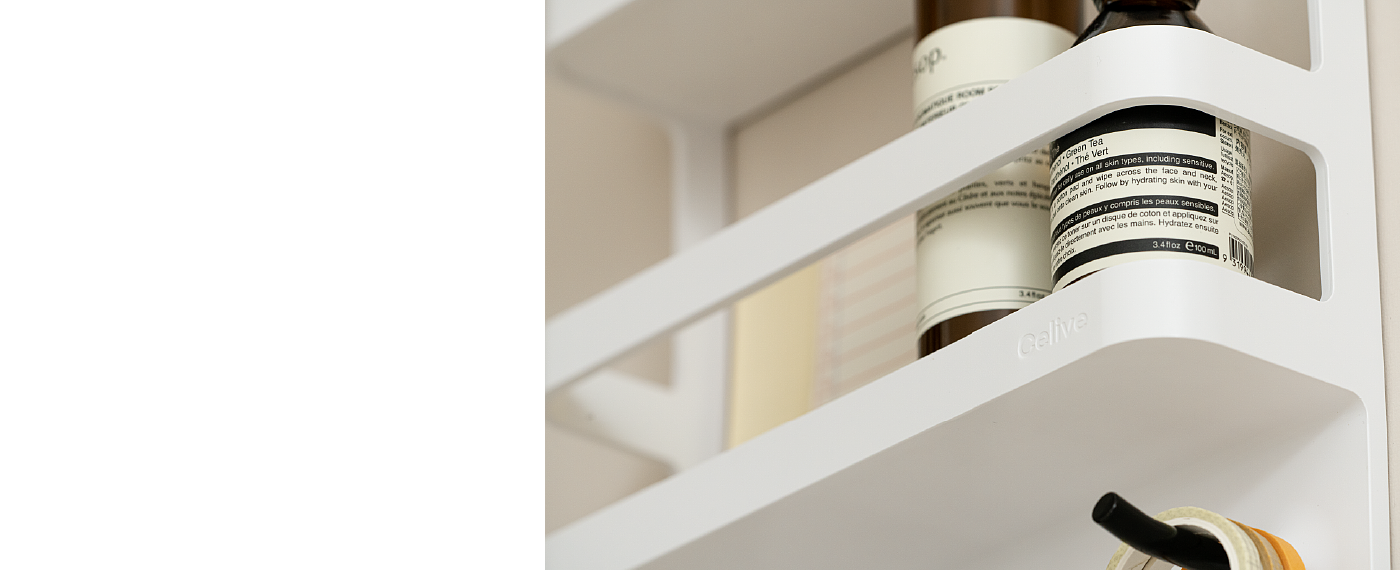 Storage，Shelf，magnet，white，Simplicity，