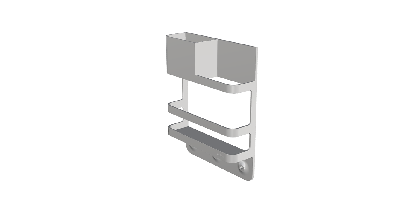 Storage，Shelf，magnet，white，Simplicity，