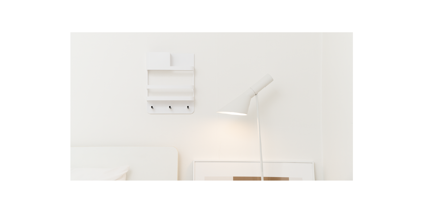Storage，Shelf，magnet，white，Simplicity，