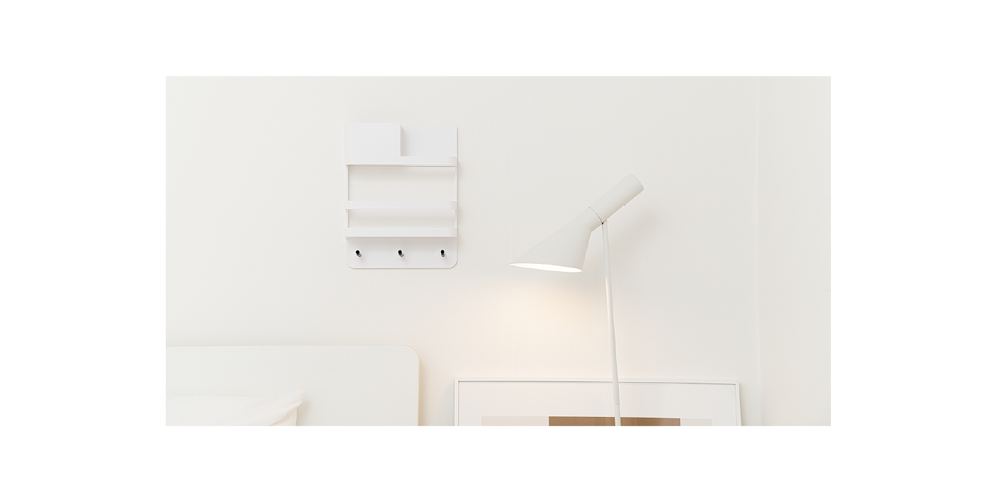 Storage，Shelf，magnet，white，Simplicity，