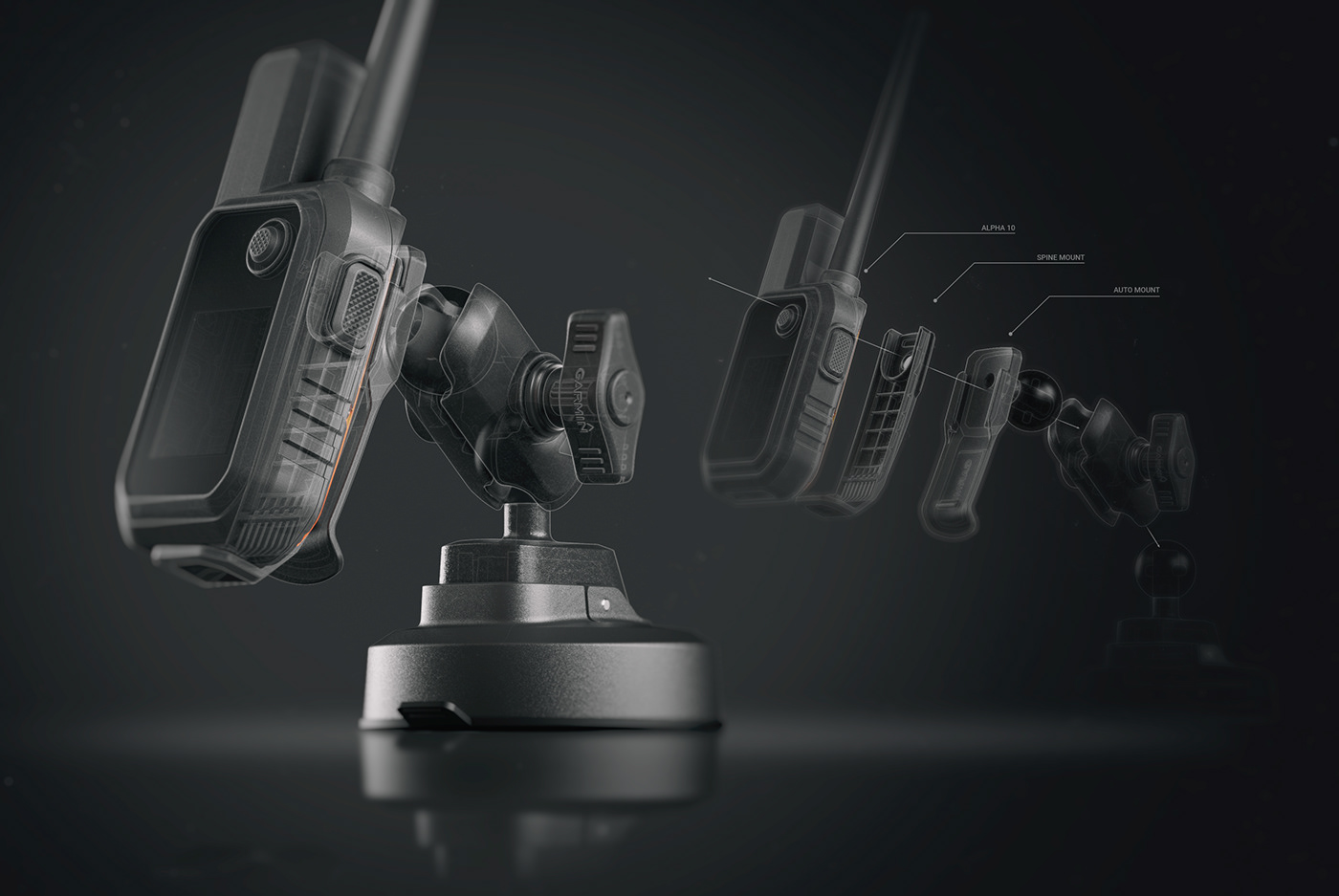 Garmin Alpha 10，Pet tracker，Intelligent design，