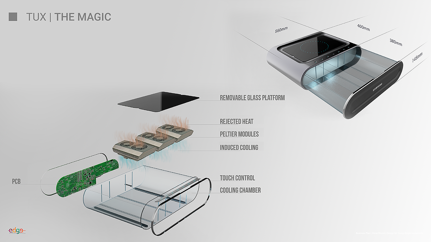 intelligence，Remote control，cooling，heat preservation，heating，Samsung，E.D.G.E.，