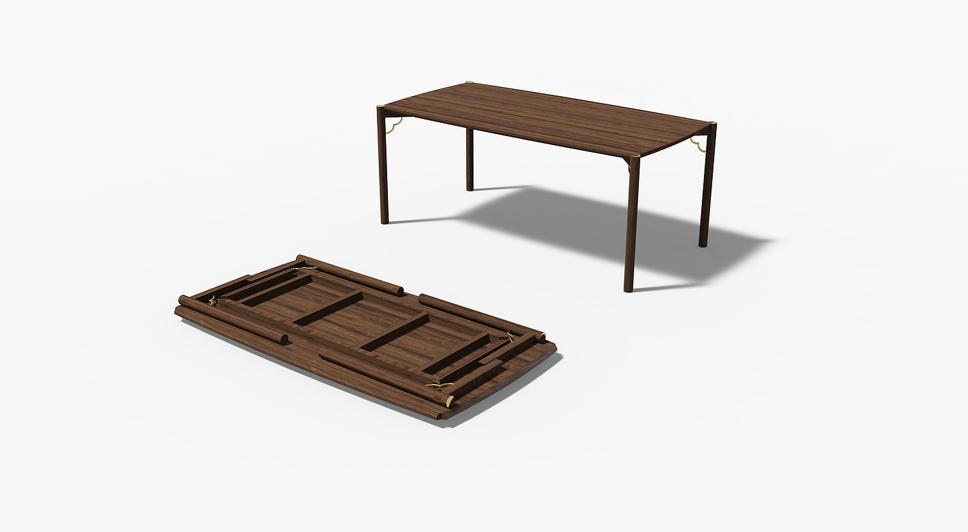 furniture design ，New Chinese Aesthetics，moon，original，furniture，Table，