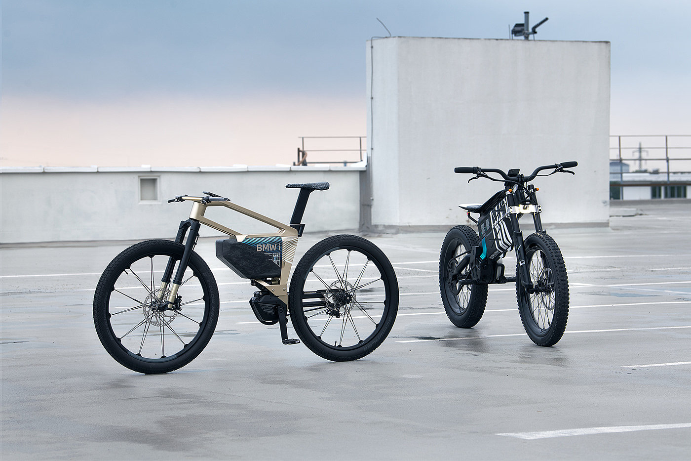 bmw，High speed electric bicycle，white，