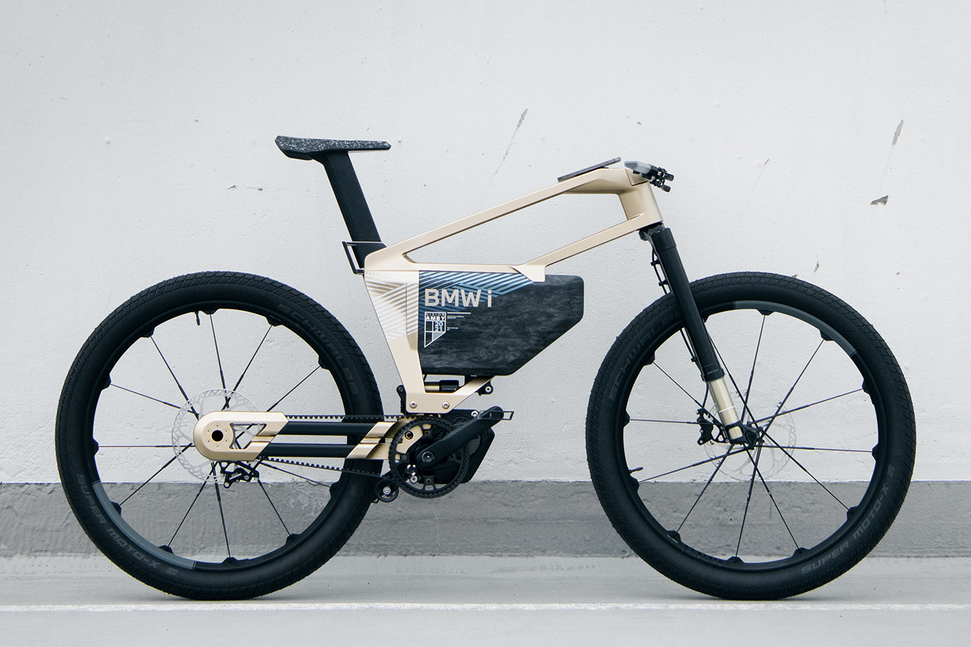 bmw，High speed electric bicycle，white，