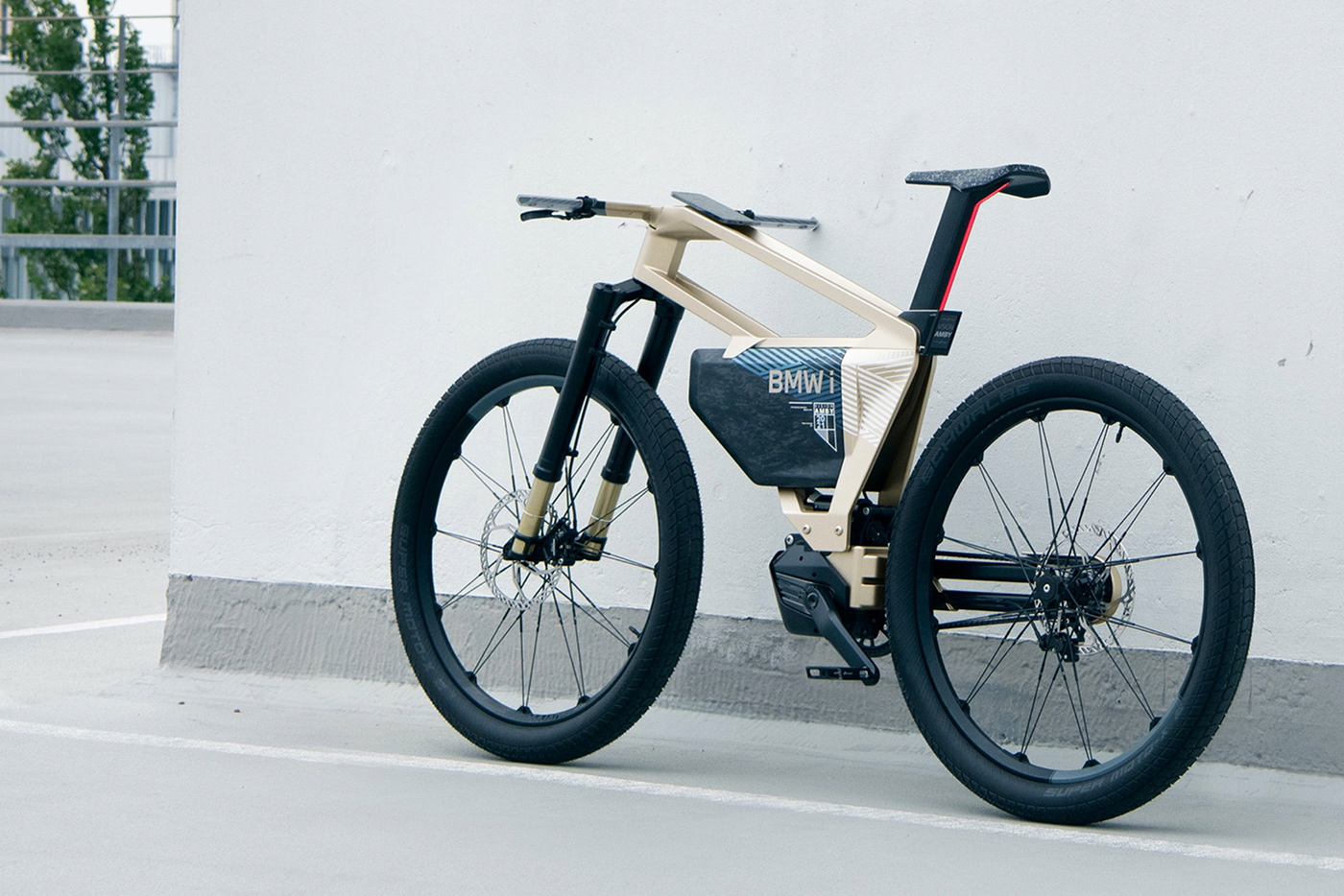 bmw，High speed electric bicycle，white，