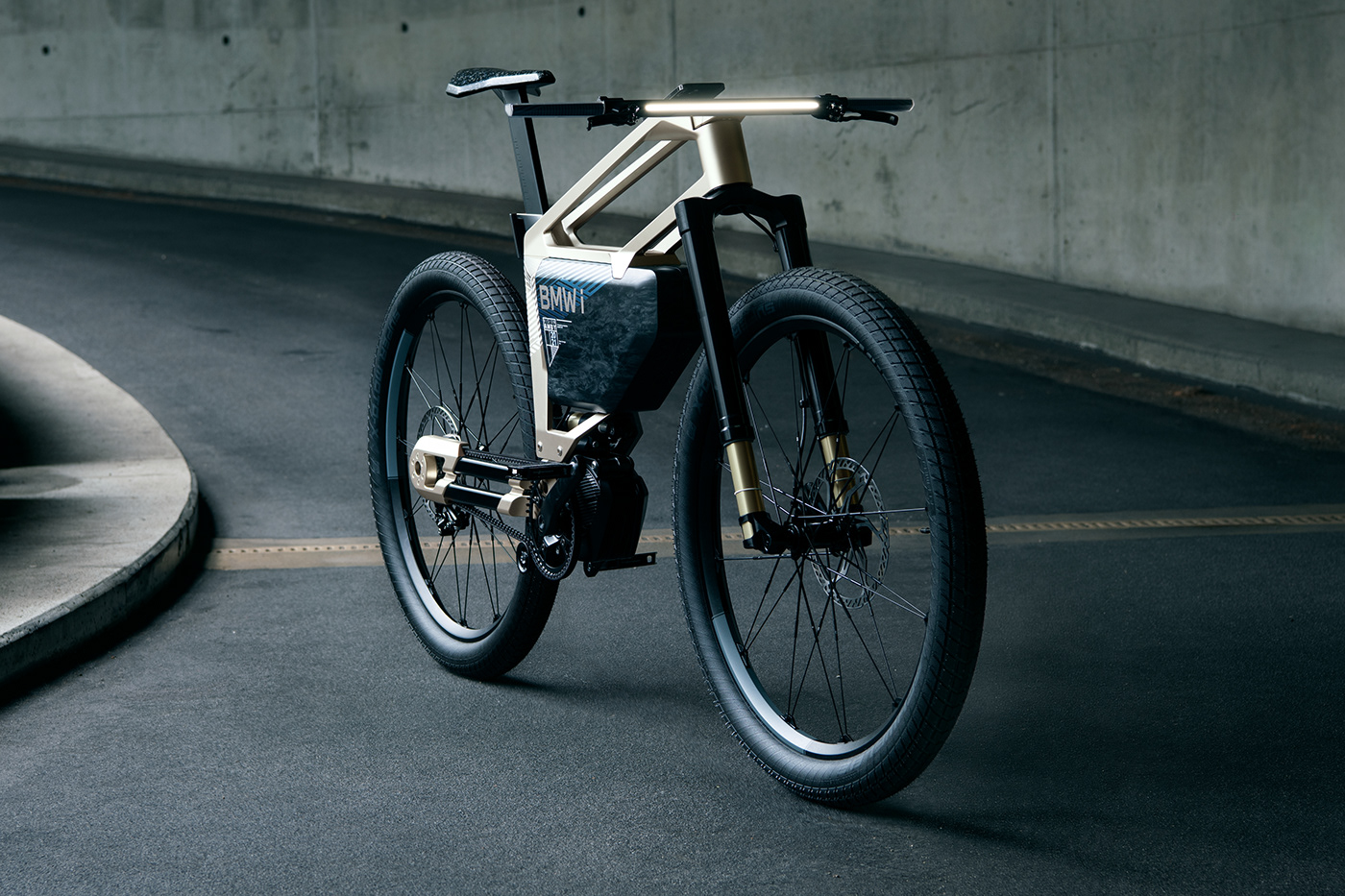 bmw，High speed electric bicycle，white，