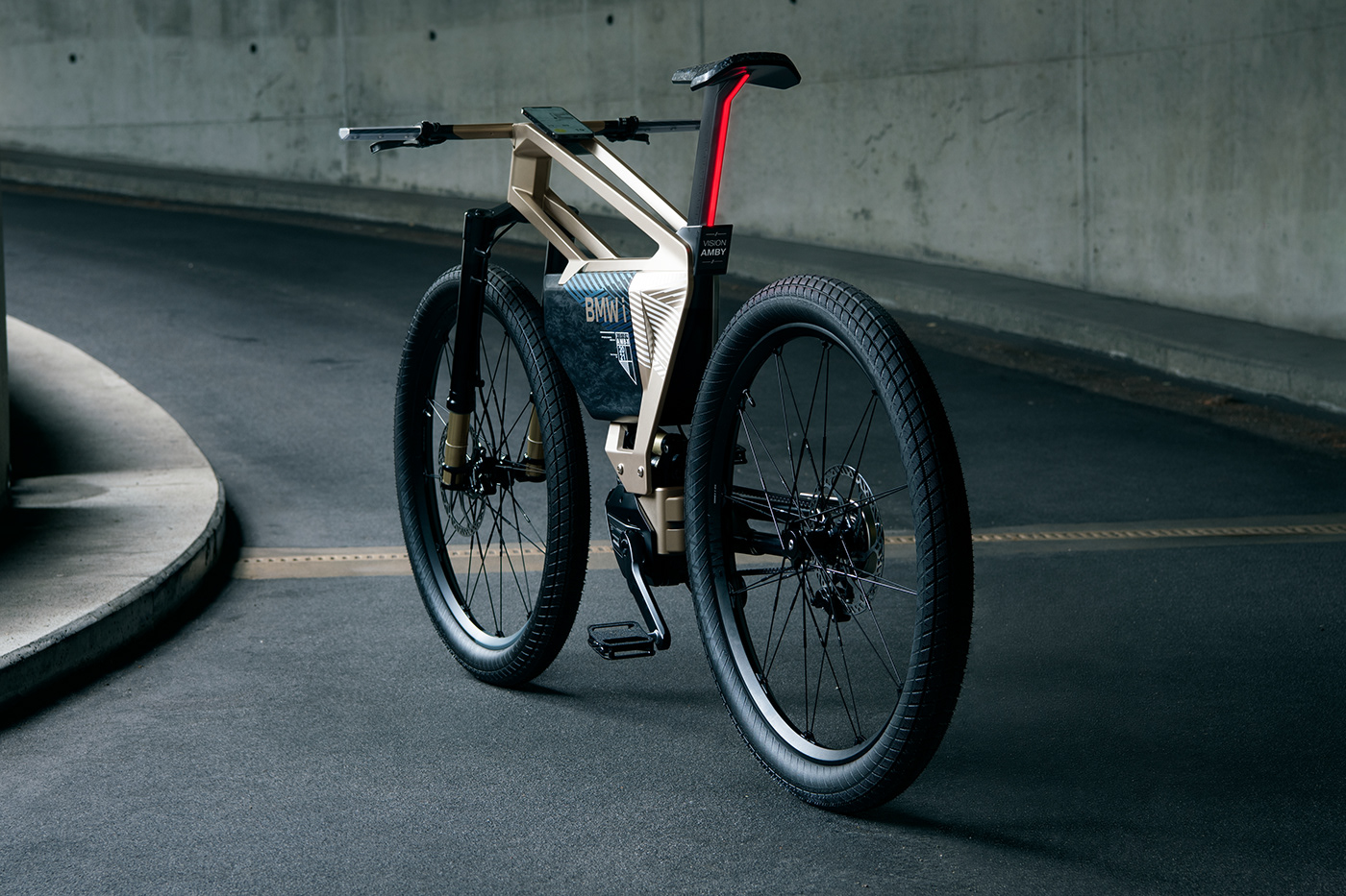 bmw，High speed electric bicycle，white，