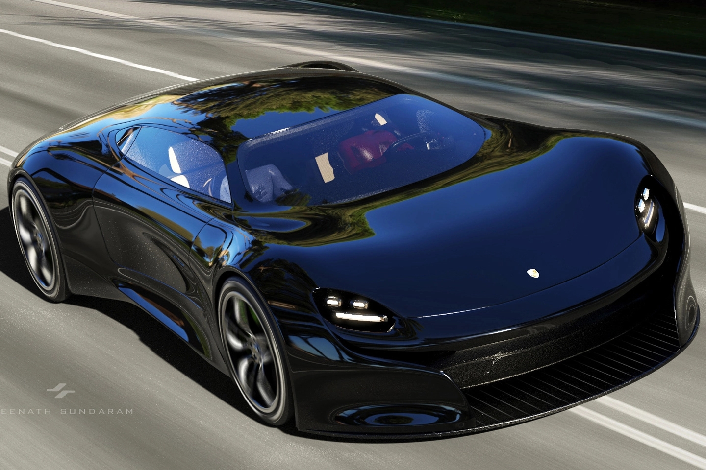 Sports car，Porsche，Sense of science and technology，Cool，