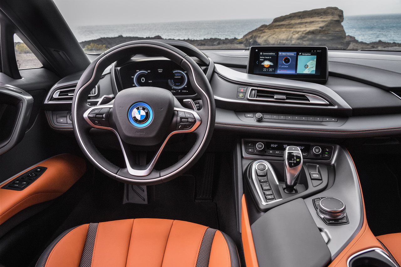 bmw，Sports car，open，i8，