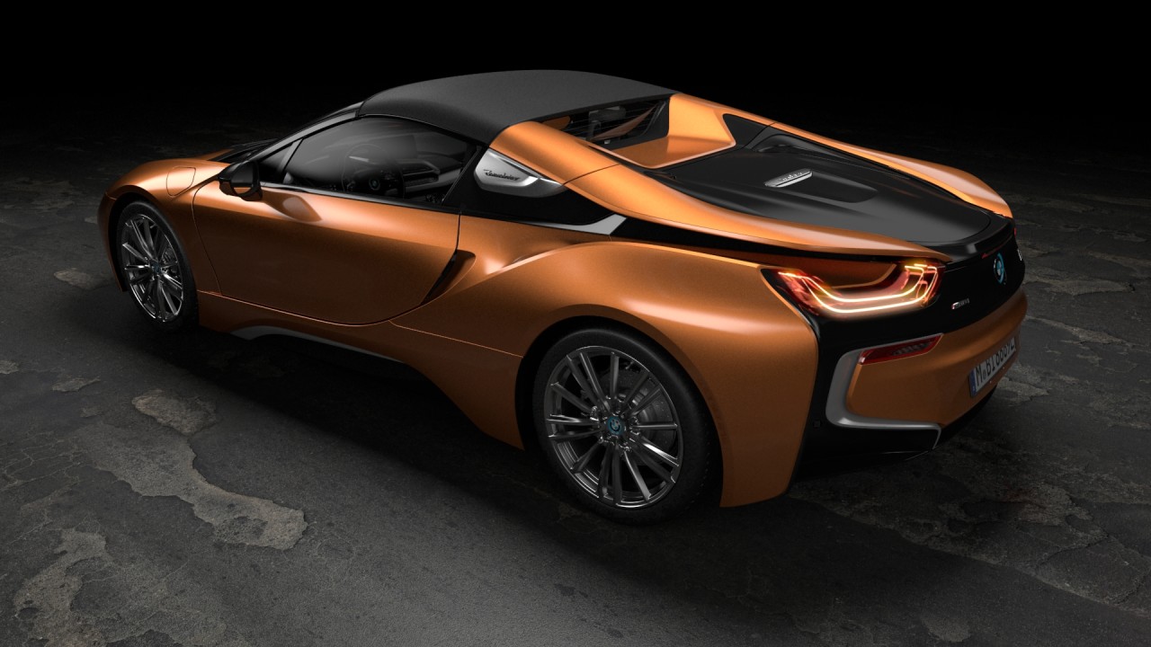 bmw，Sports car，open，i8，