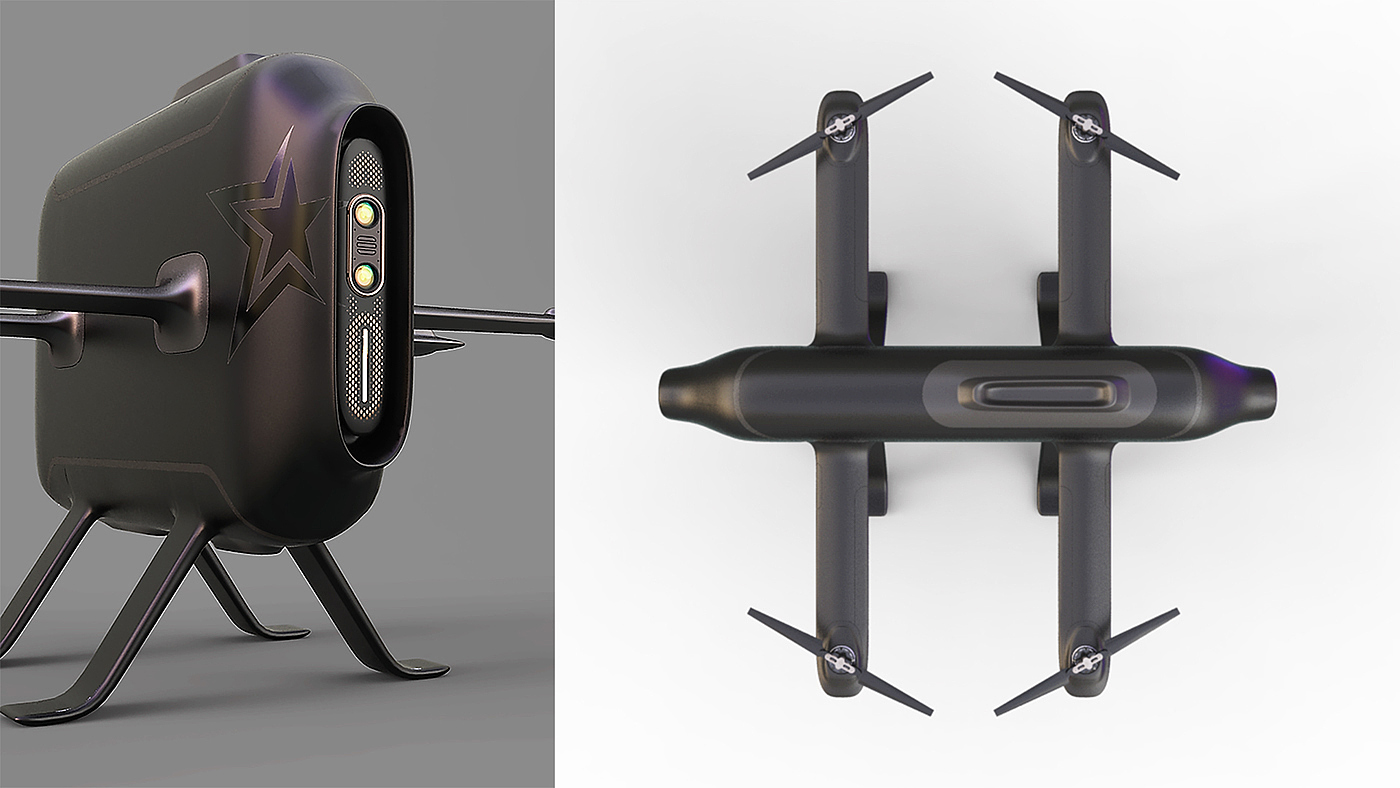 UAV，conceptual design，remote，draw a map，collection，assistant，