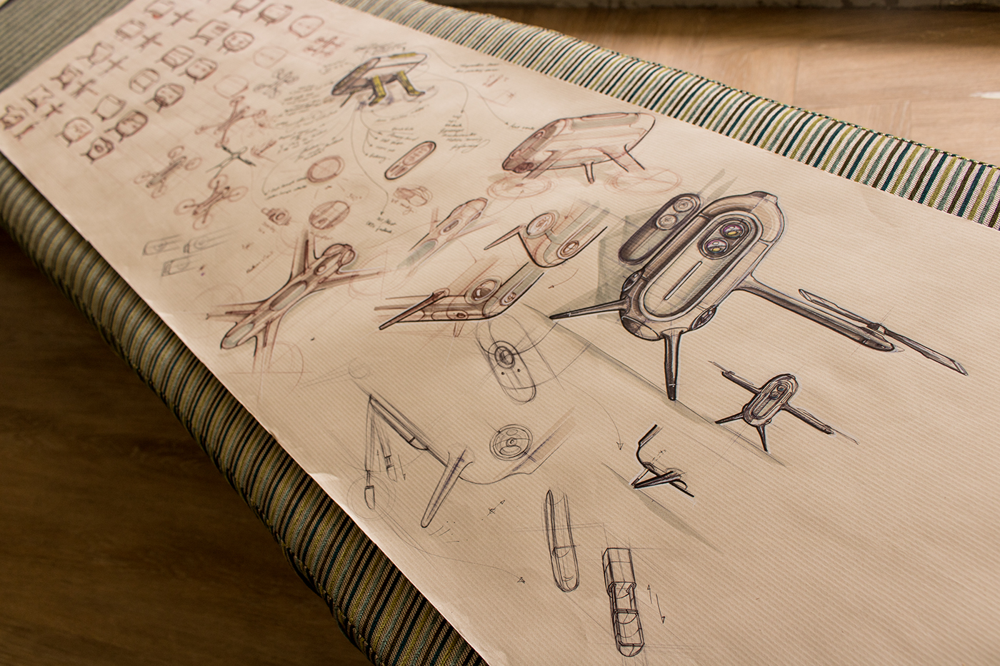 UAV，conceptual design，remote，draw a map，collection，assistant，