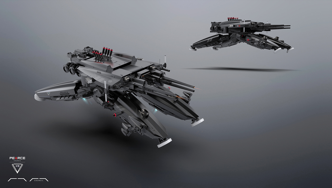 星图皮尔斯c9资本战斗机概念设计