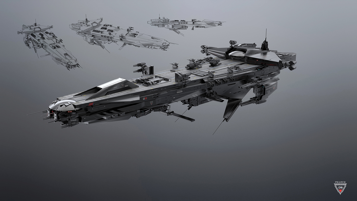 星图皮尔斯c9资本战斗机概念设计