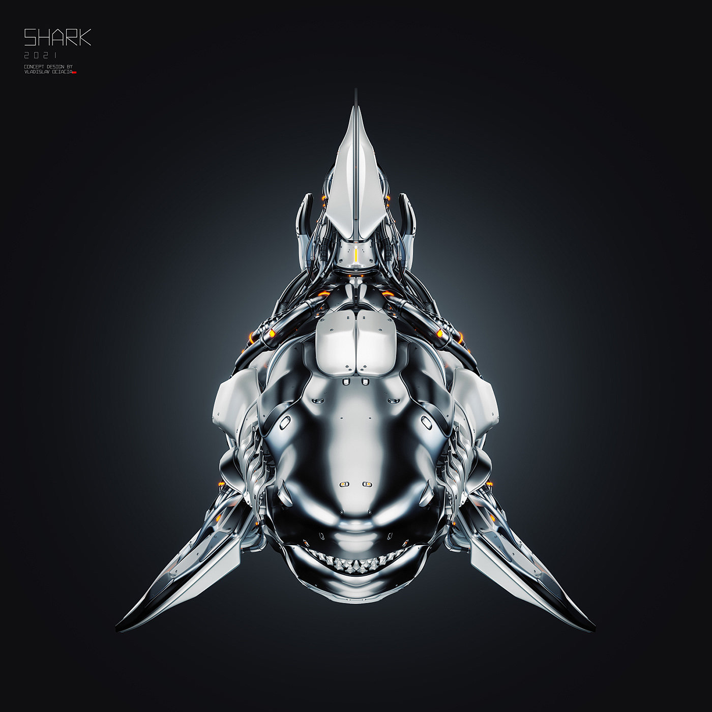 shark，illustration，Character design，cgi，