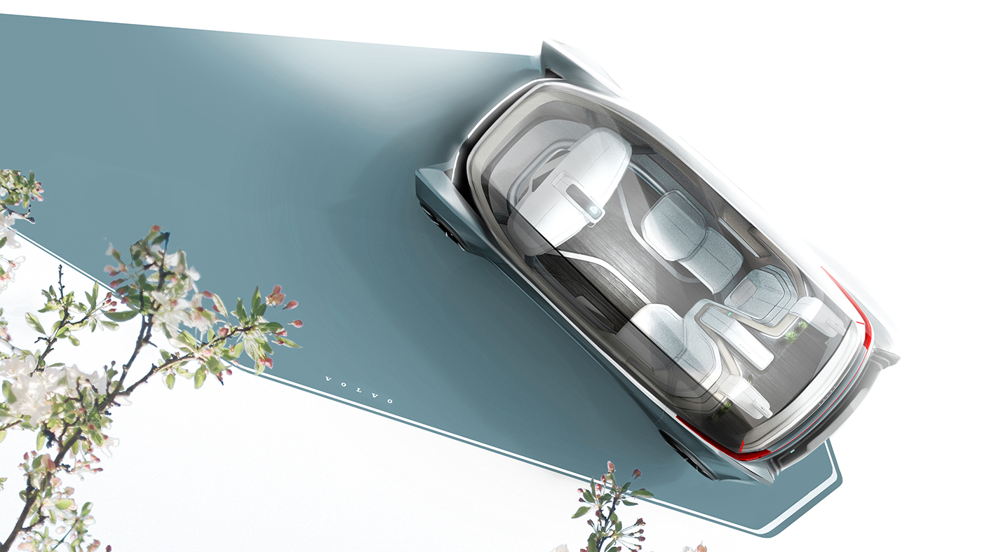 Automobile design，conceptual design，Give back to nature，
