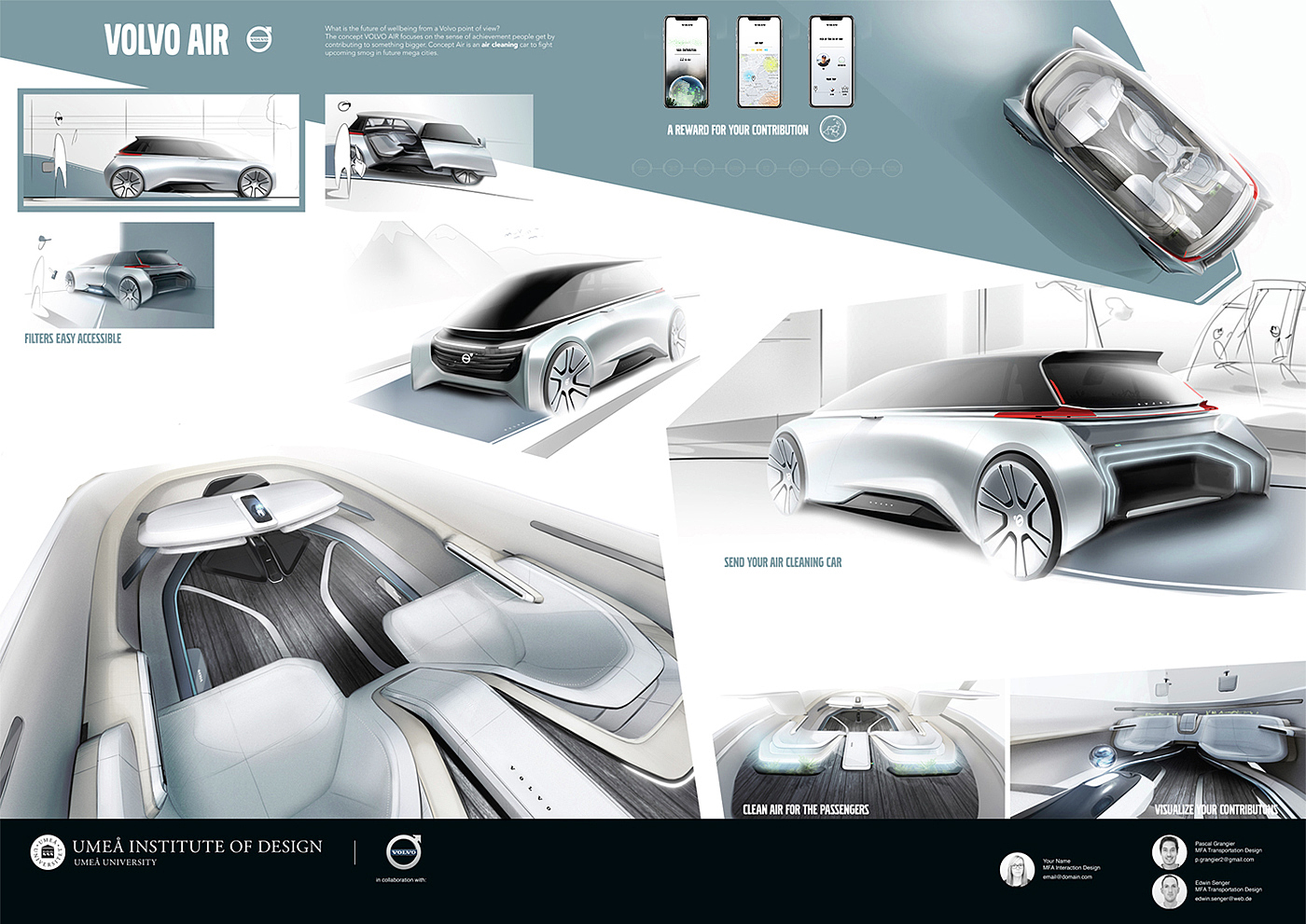 Automobile design，conceptual design，Give back to nature，