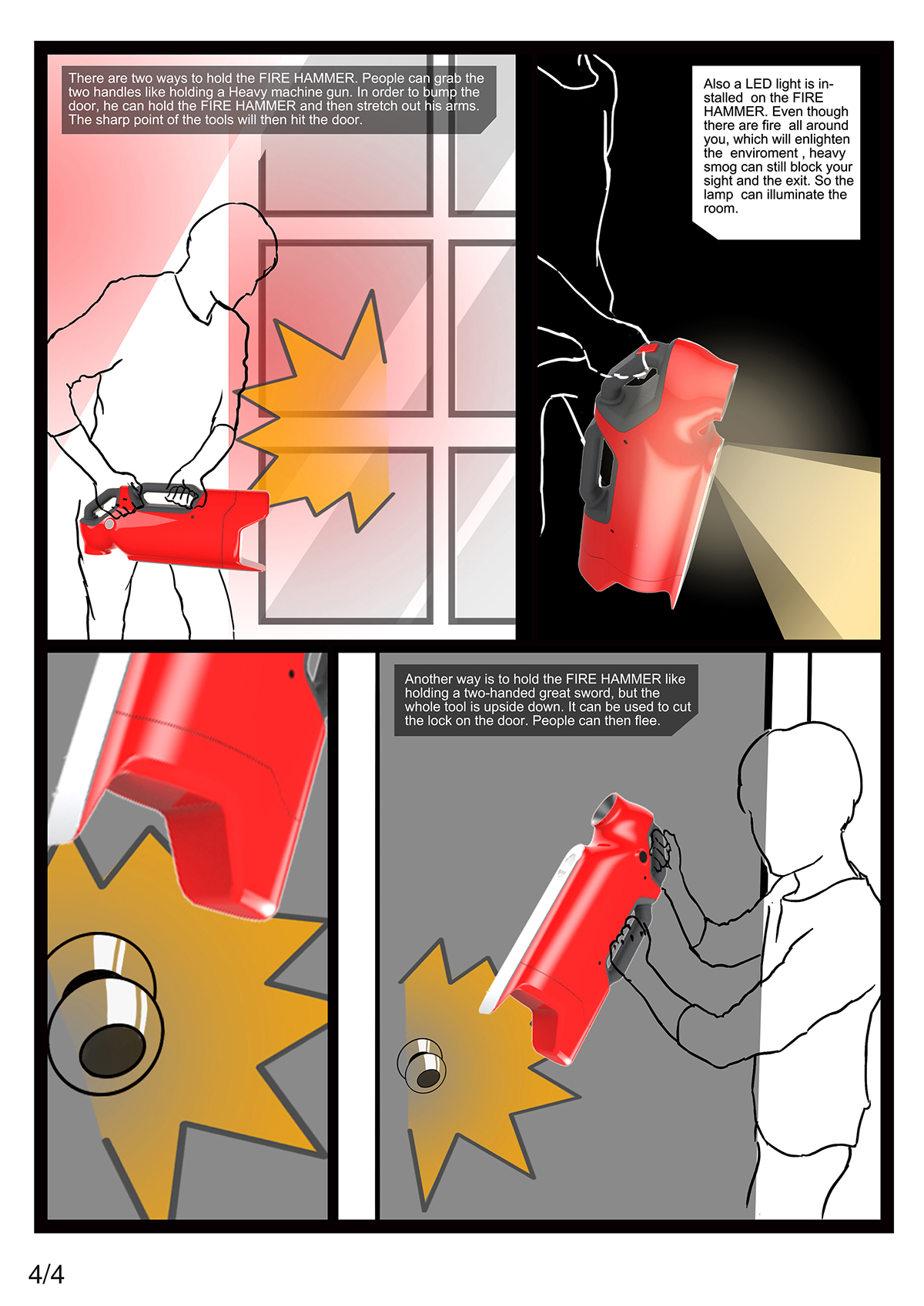 Fire Hammer，Fire protection design，conceptual design，