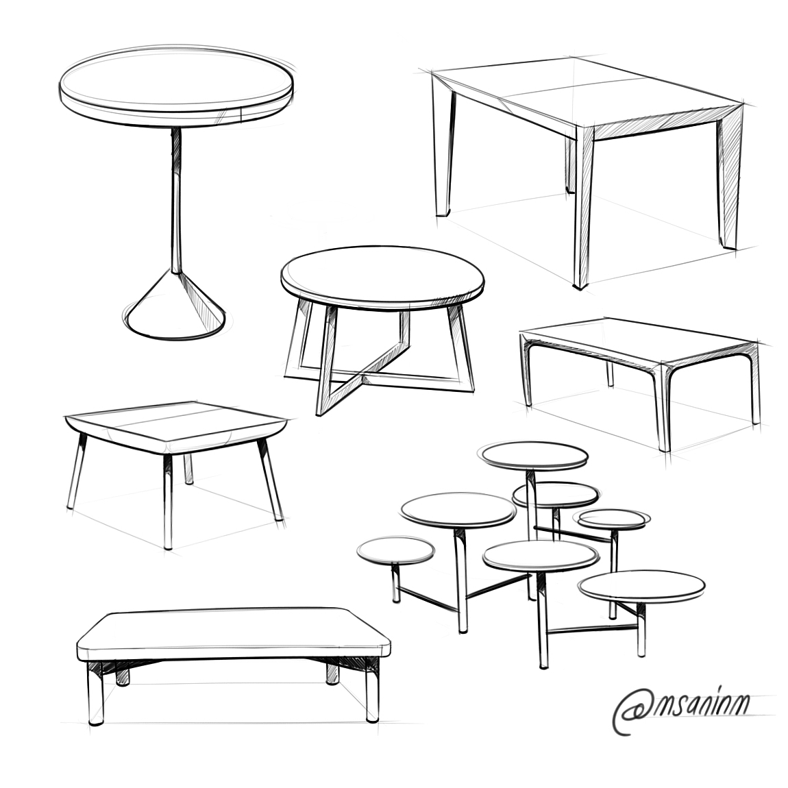 Hand drawn，draft，pretty，Collection，