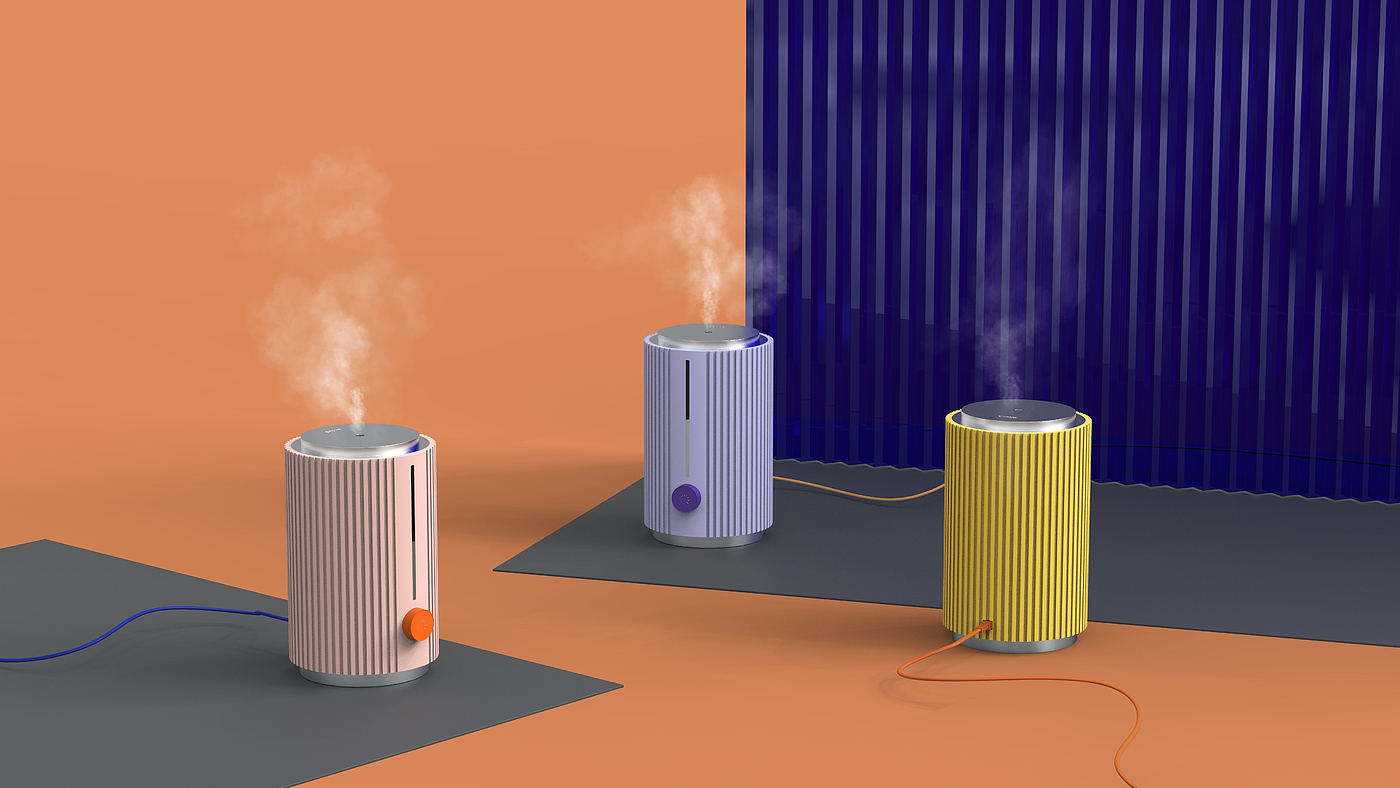 industrial design，product design，Smart home，life，Humidifier，Aromatherapy，small home appliances，