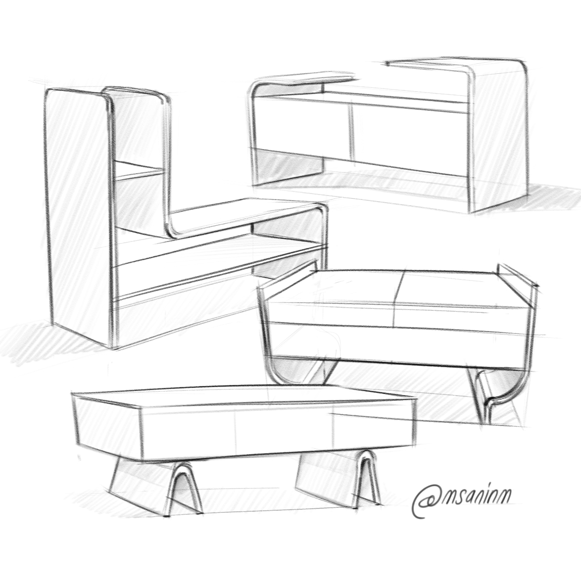 Hand drawn，draft，pretty，Collection，