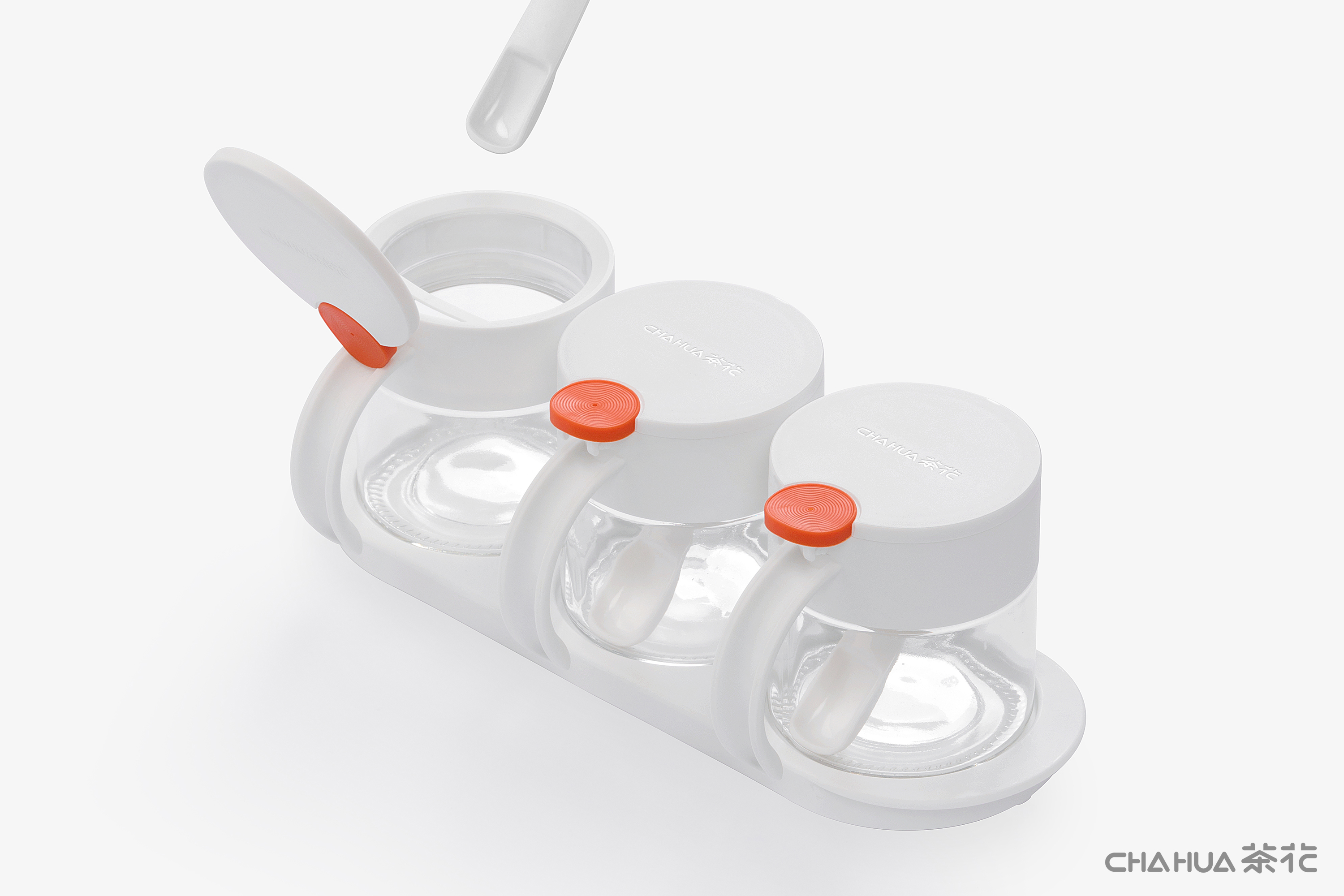 Camellia，Home Furnishing，Seasoning bottle，kitchen，Glass，Plastic，