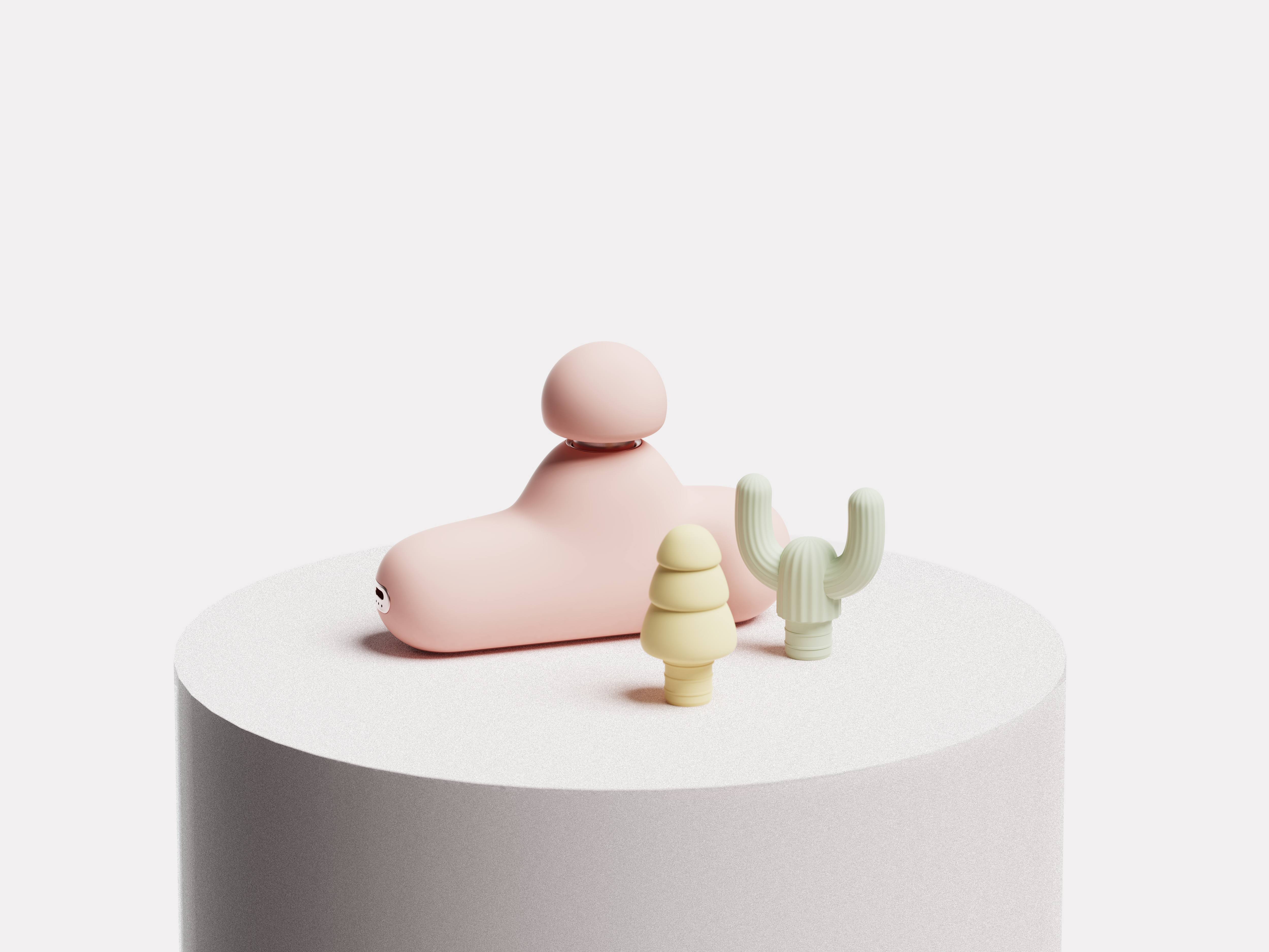 Thought design，Fascia gun，Personal care，Monologue fascia gun，Cloud gun，