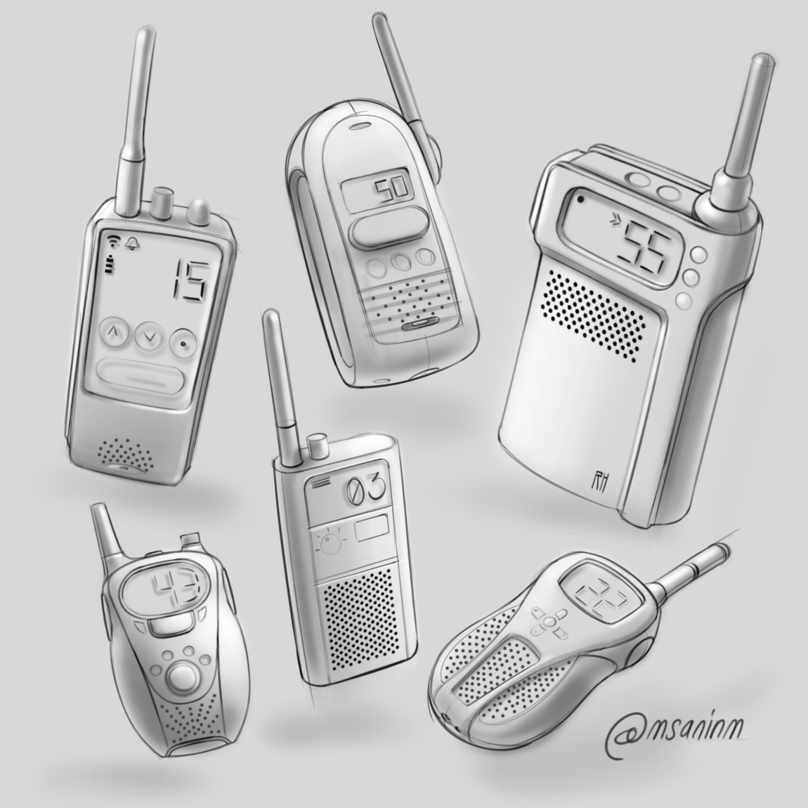 Hand drawn，draft，pretty，Collection，