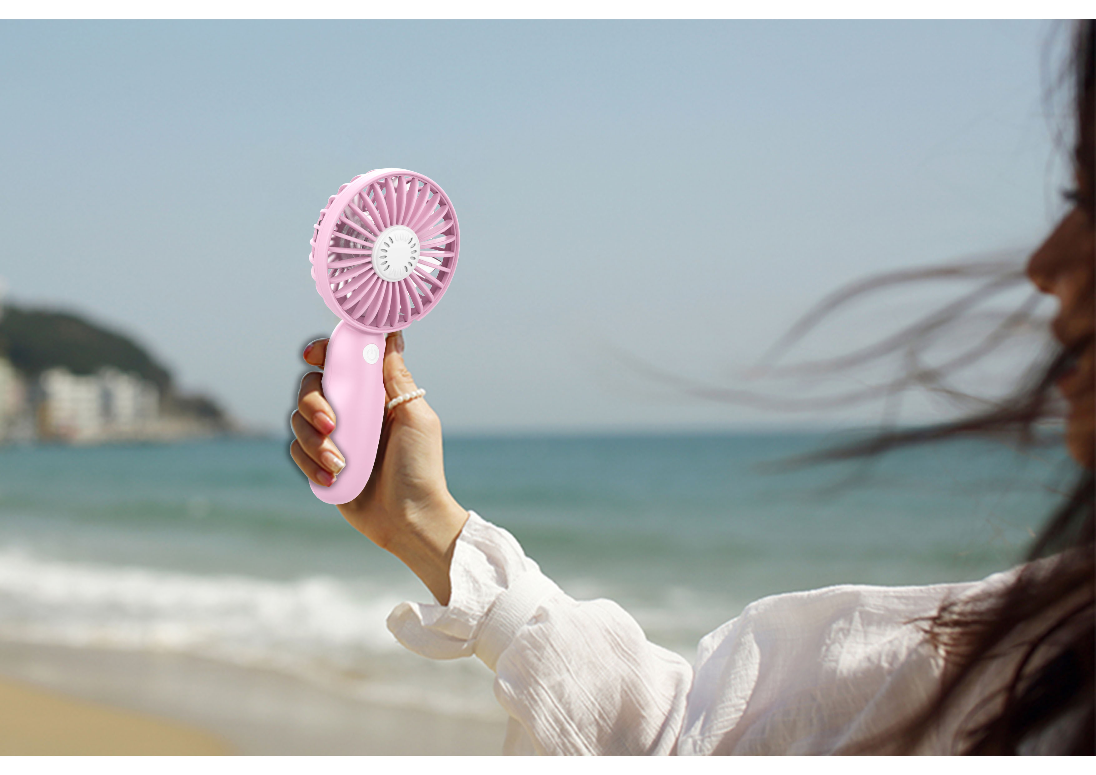 Handheld fan，
