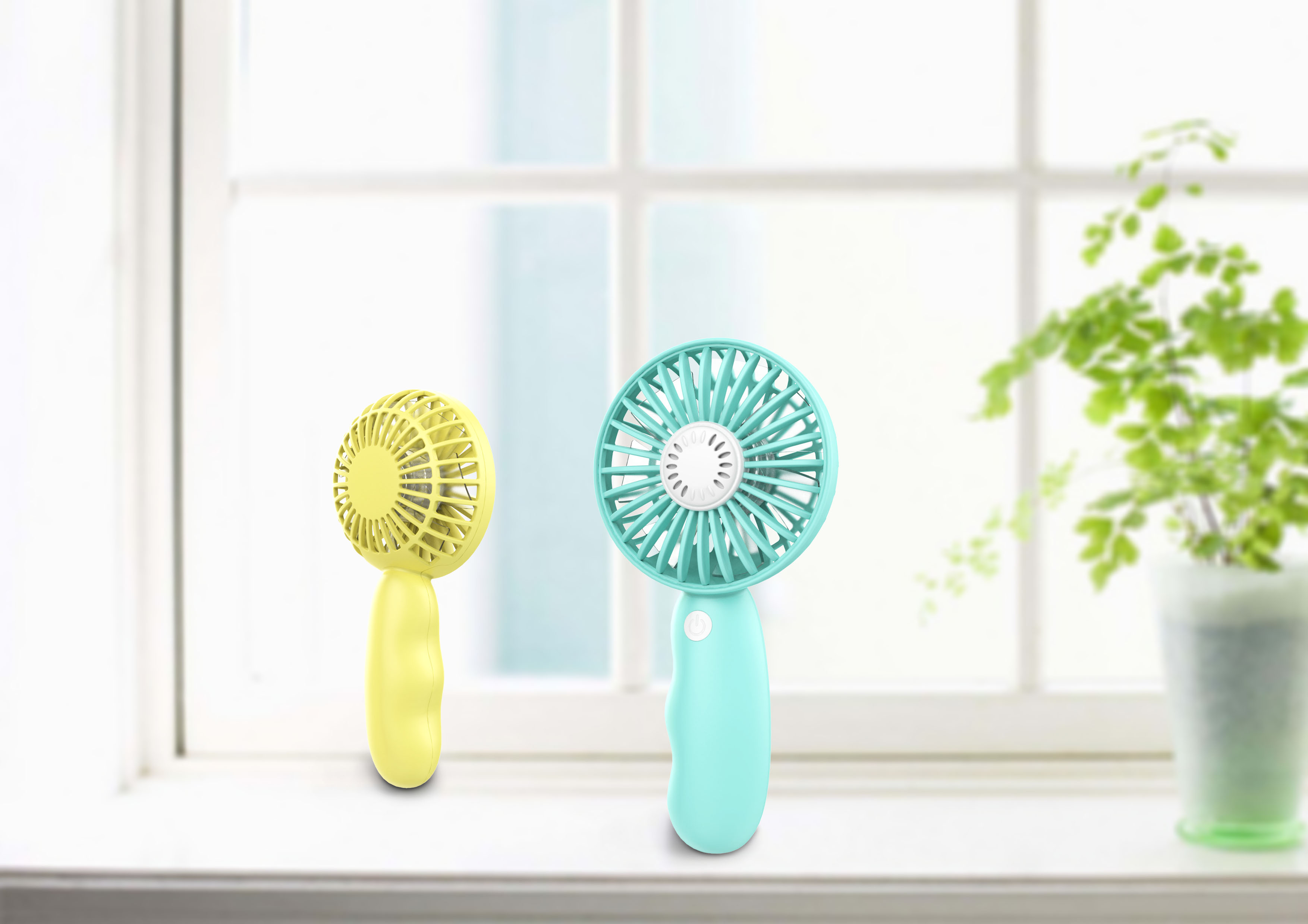 Handheld fan，