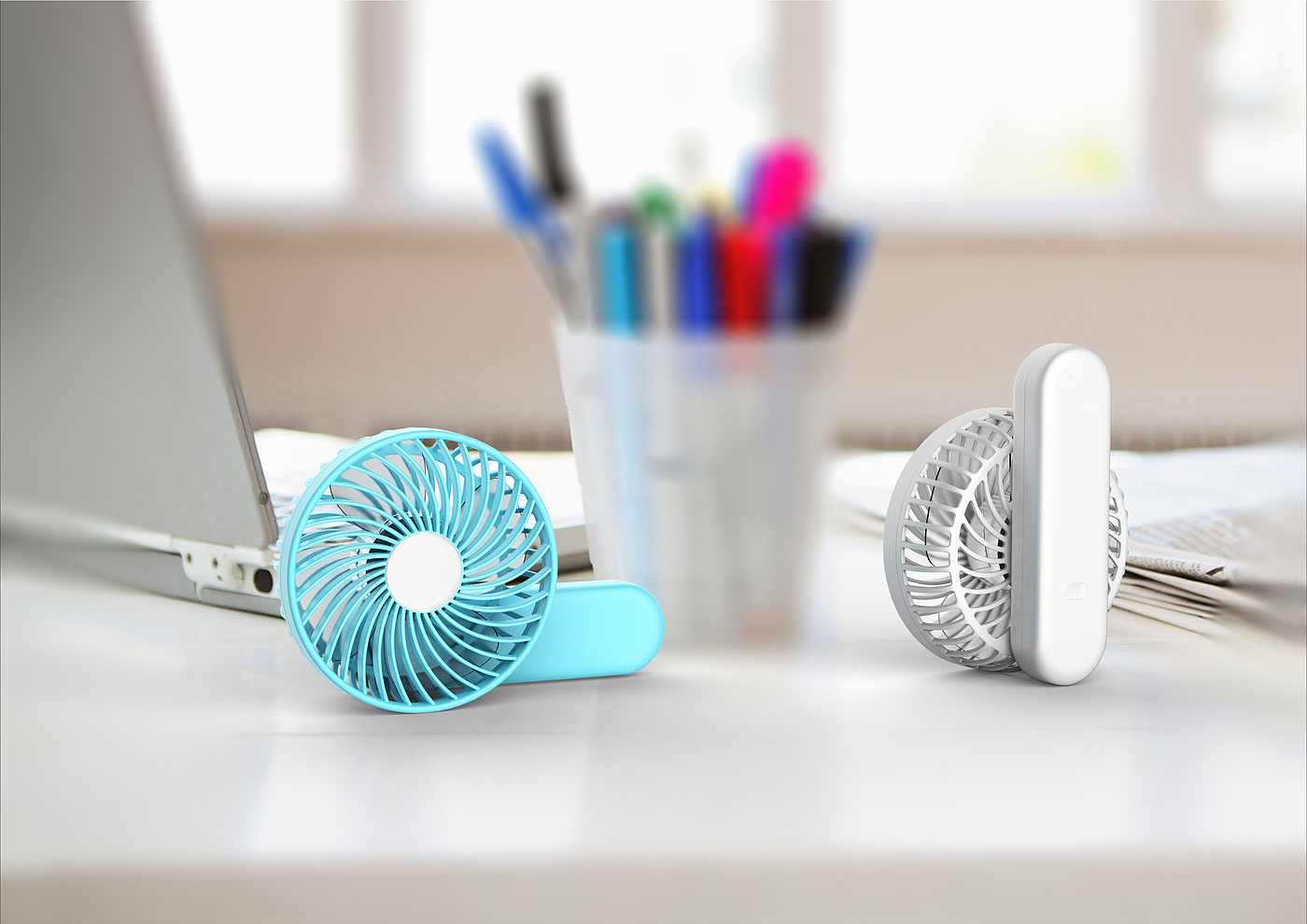 Handheld fan，