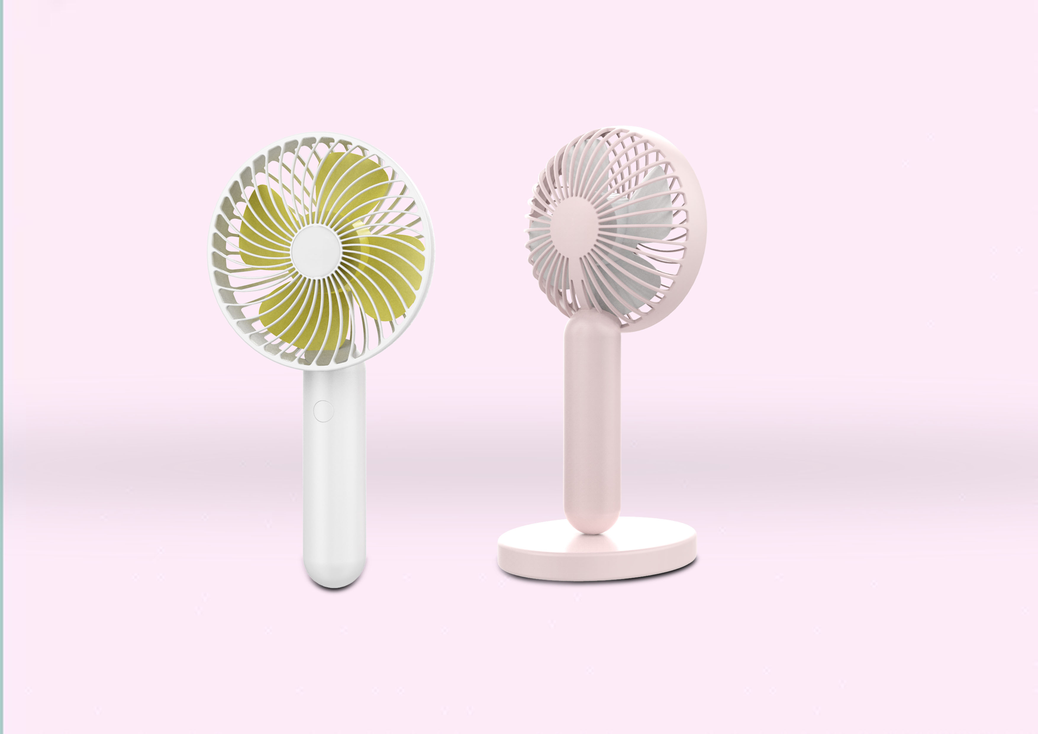 Handheld fan，
