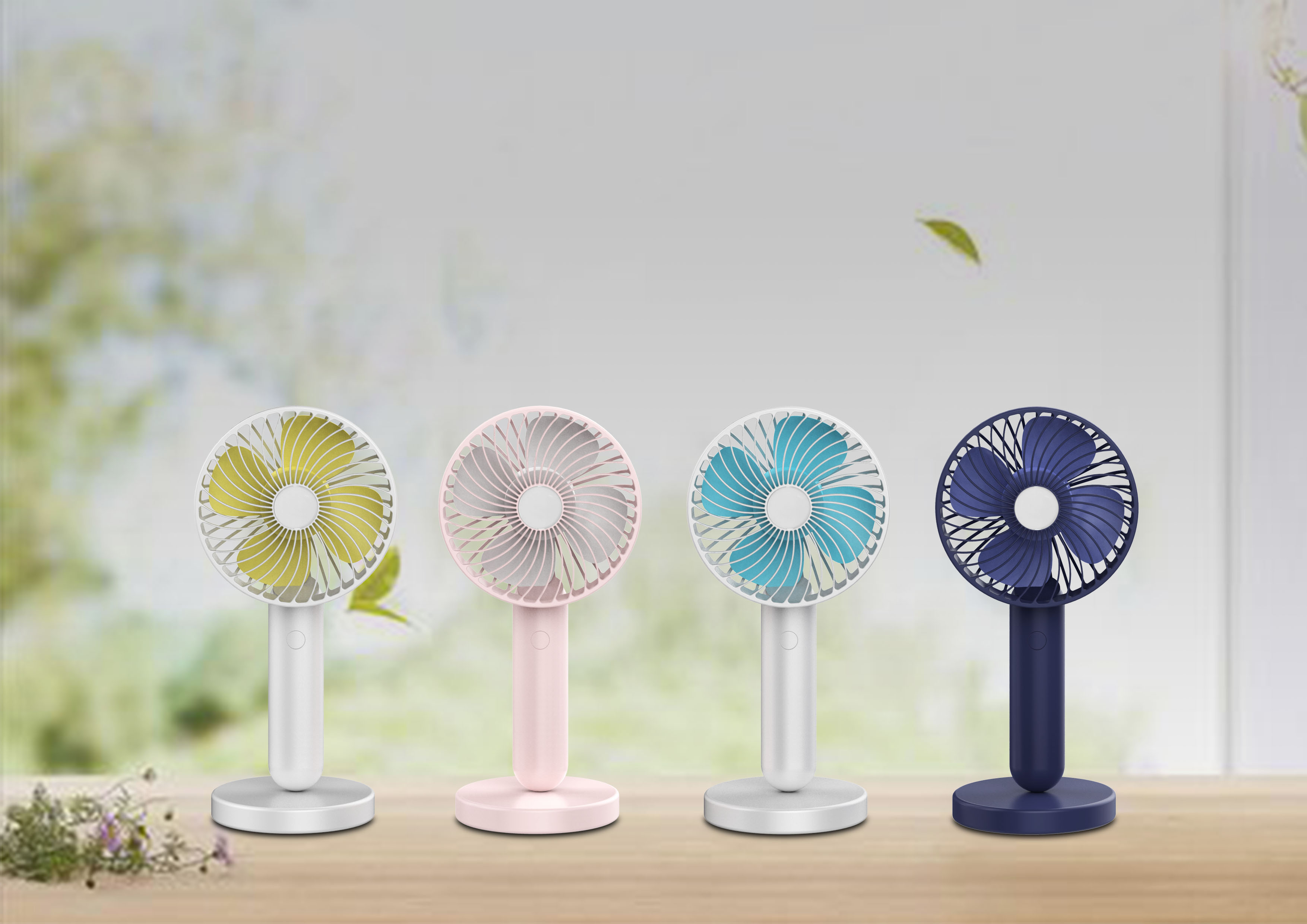 Handheld fan，