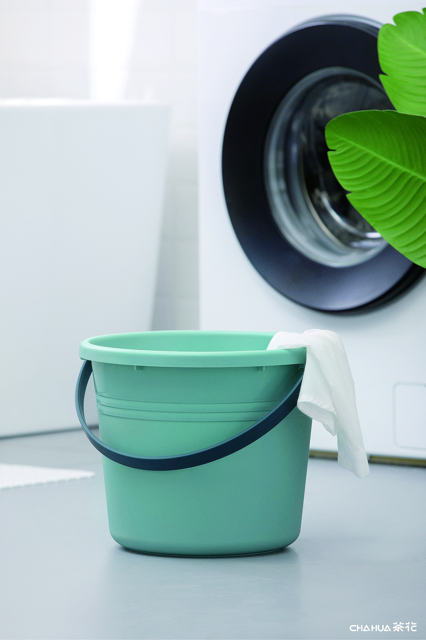 Camellia，Home Furnishing，basin，bucket，Basin barrel combination，