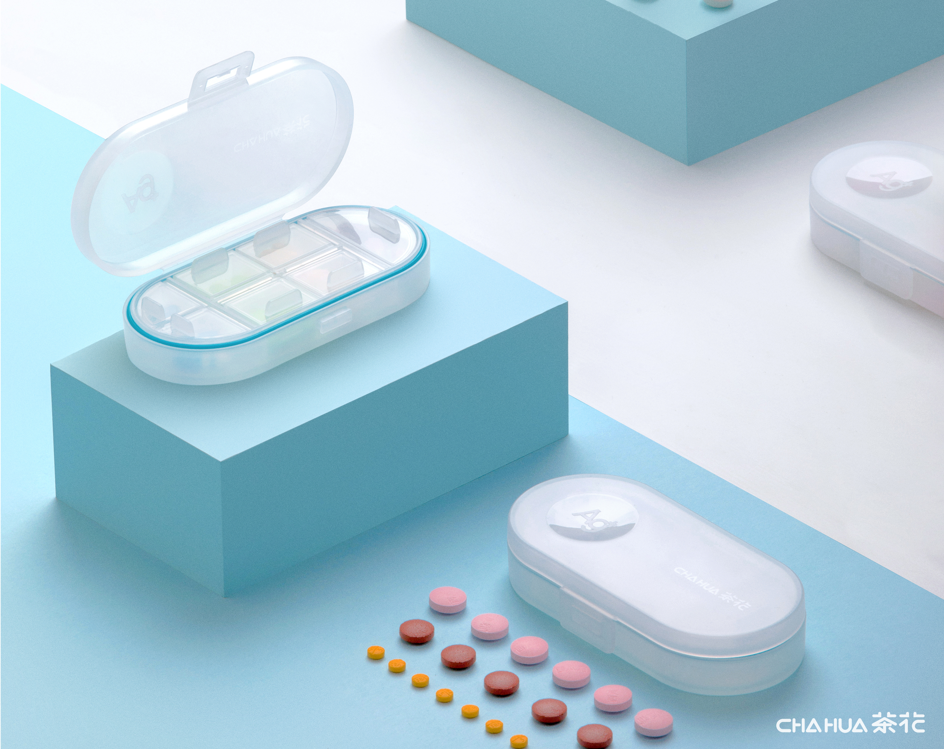 Camellia，Home Furnishing，Antibacterial，Silver ion，Receive，Medicine box，