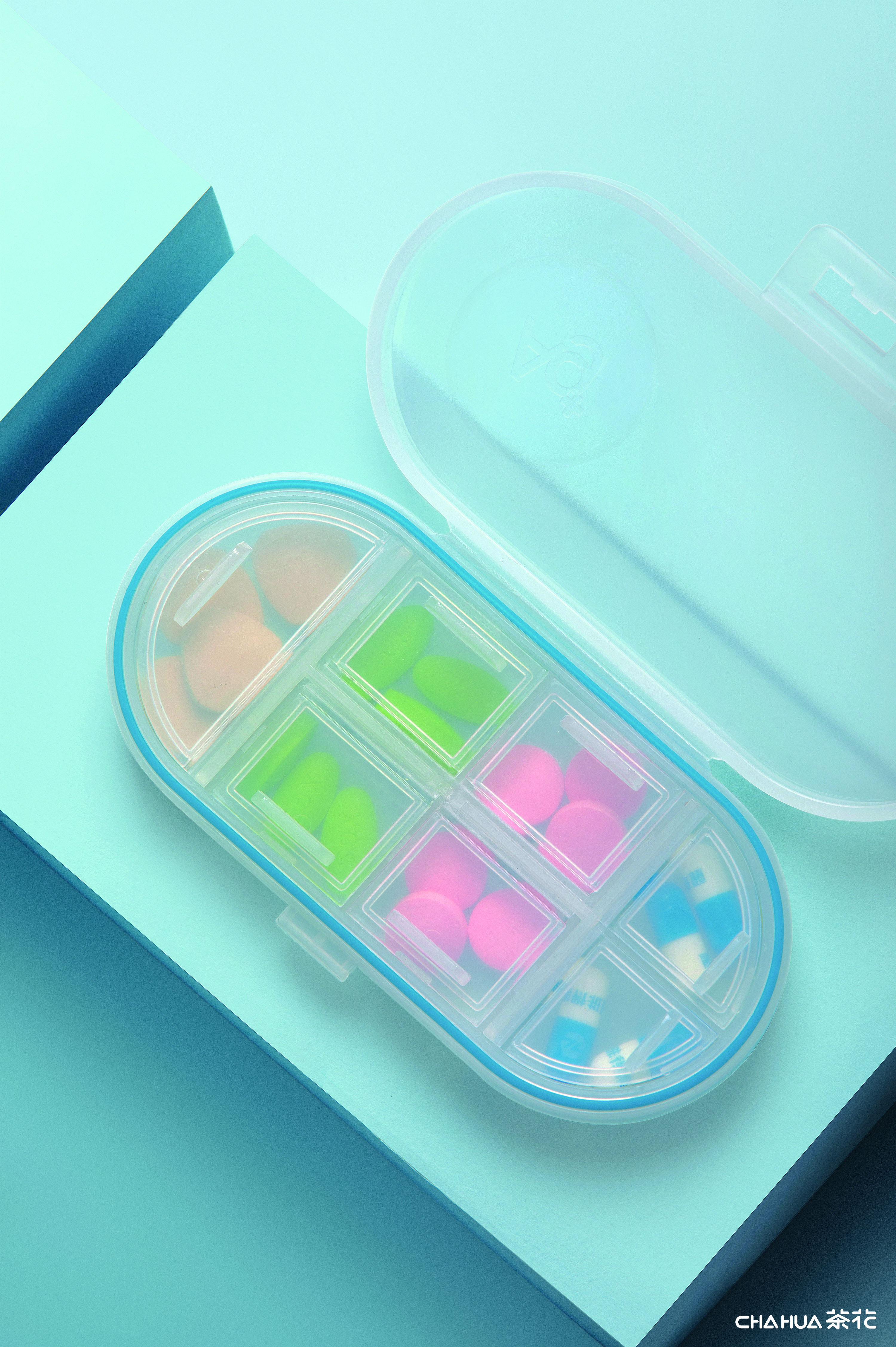 Camellia，Home Furnishing，Antibacterial，Silver ion，Receive，Medicine box，