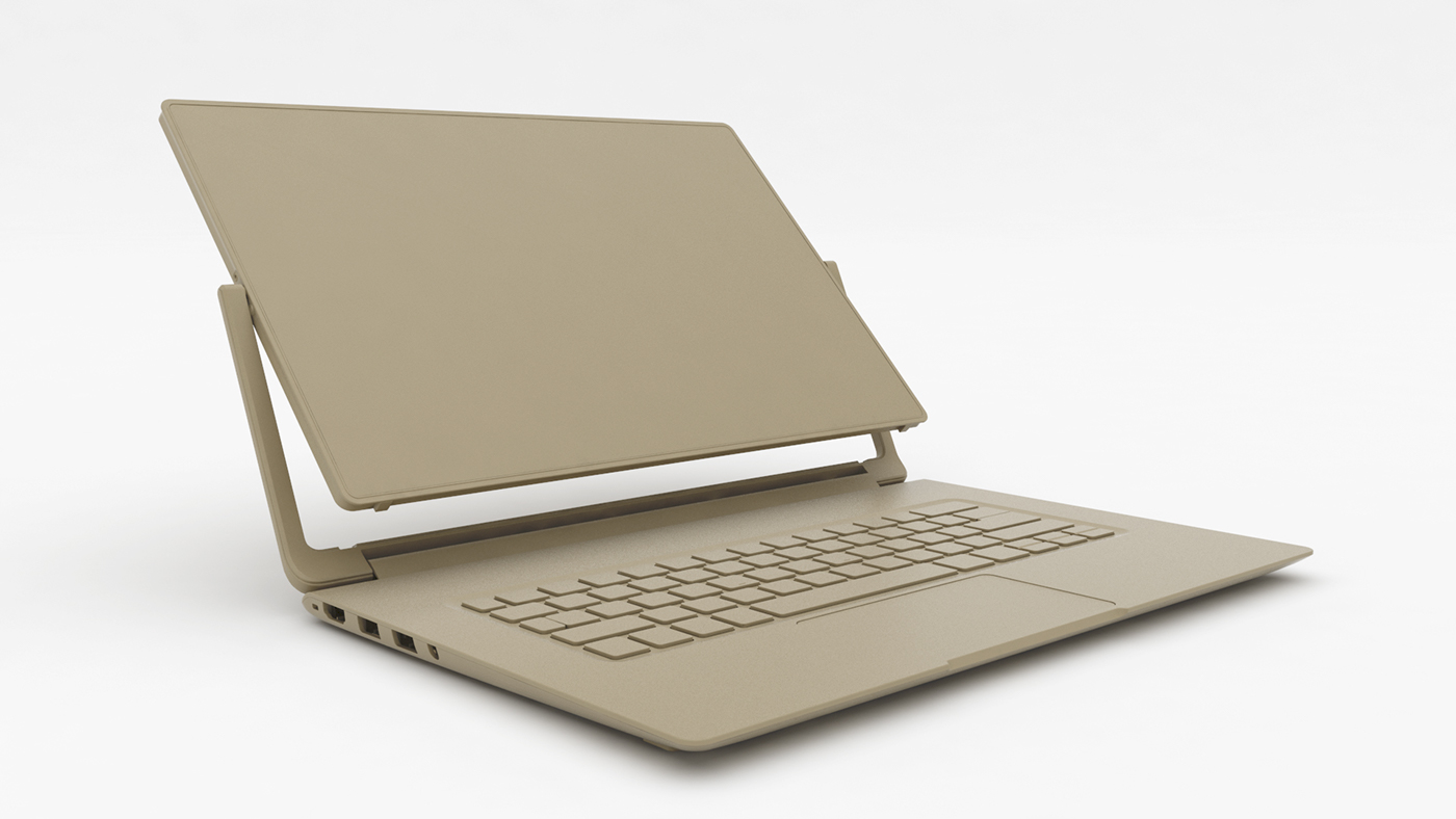 acer，Notebook computer，360 ° flip，black，Model rendering，