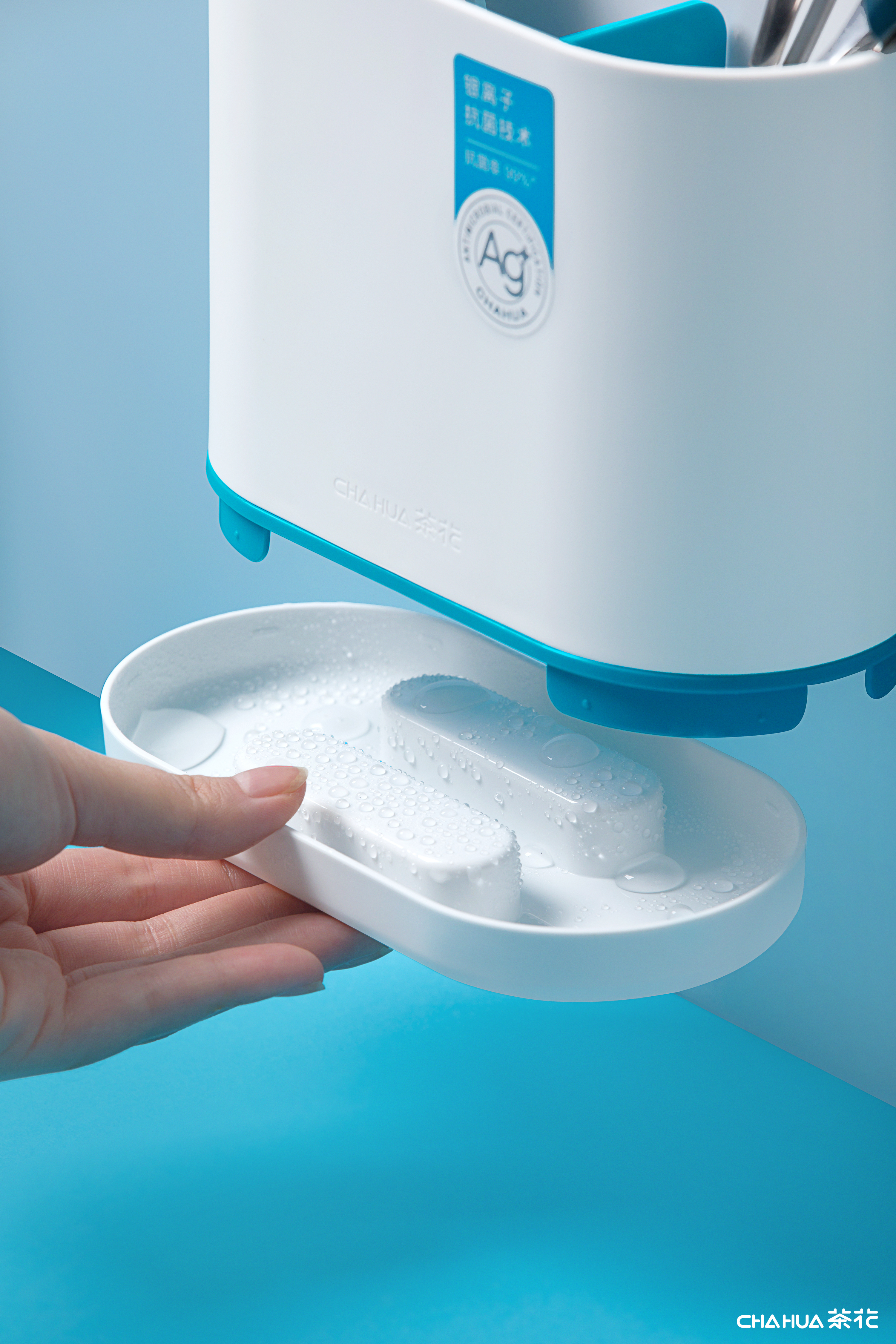 Camellia，Home Furnishing，kitchen，Chopstick cage，Antibacterial，Silver ion，Plastic，