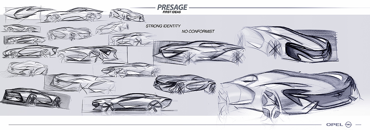 Automobile design，conceptual design，sketch，3D modeling，