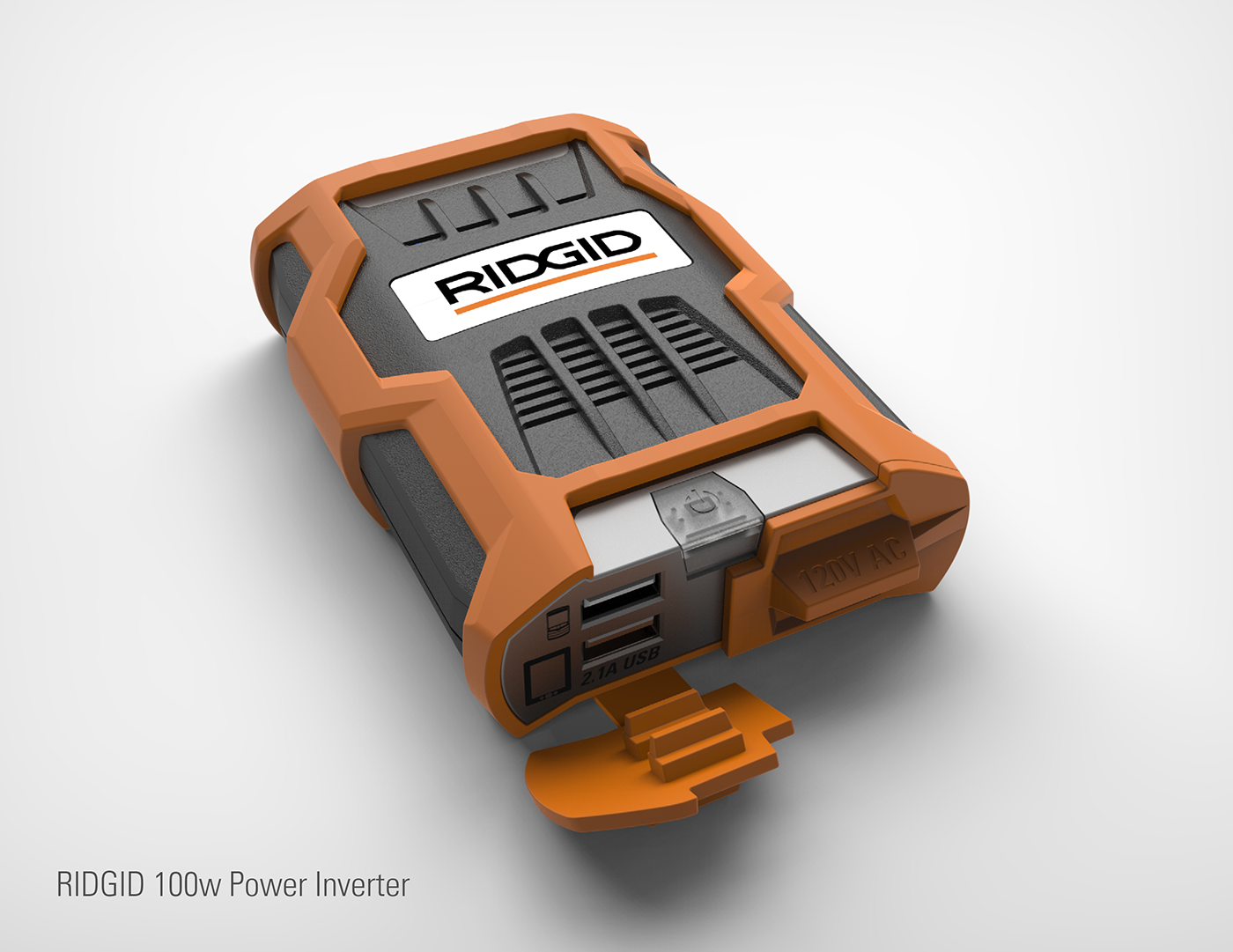 100w，Power inverter，product design，Functional industrial design，